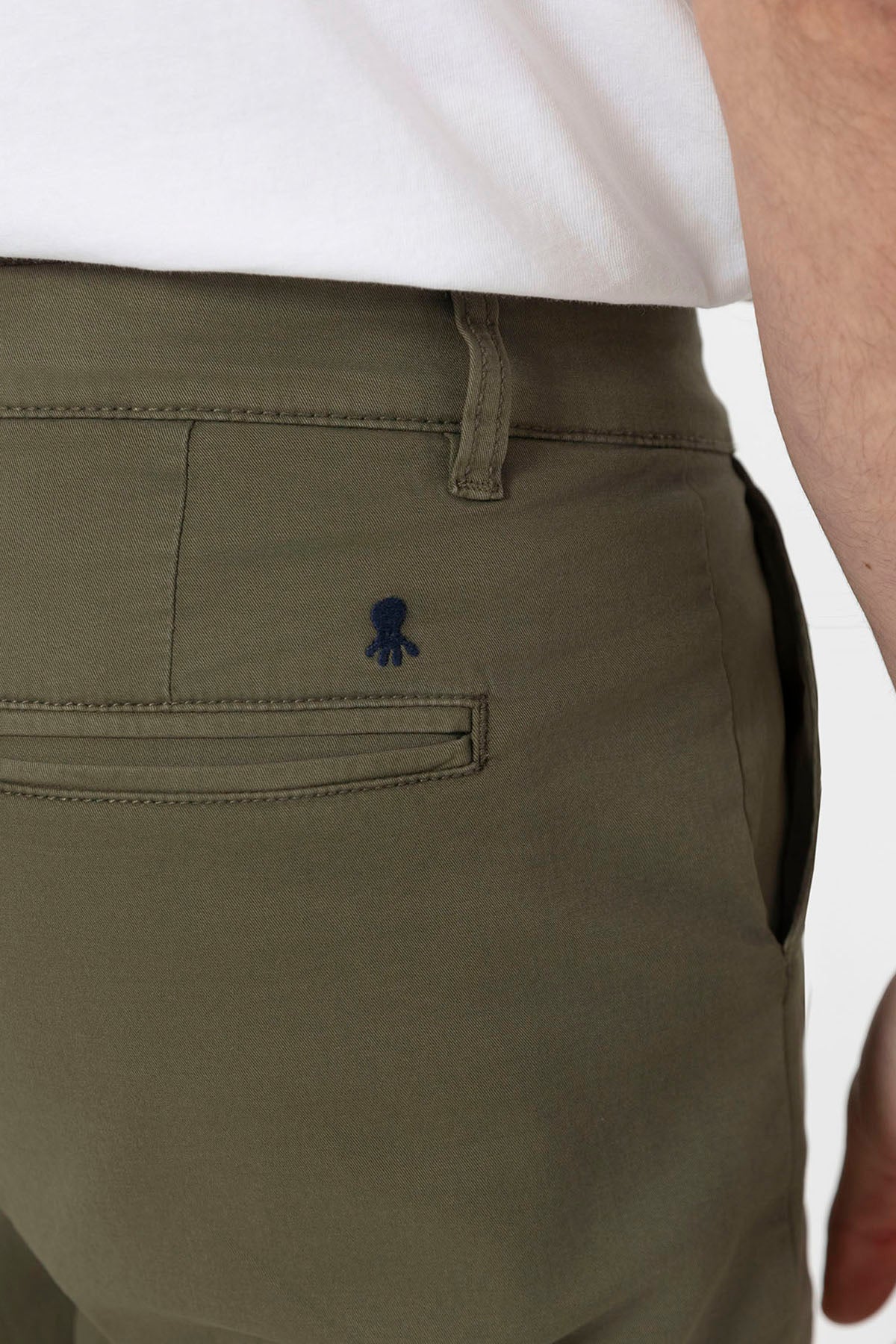 BERMUDA CHINO TWILL VERDE KHAKI