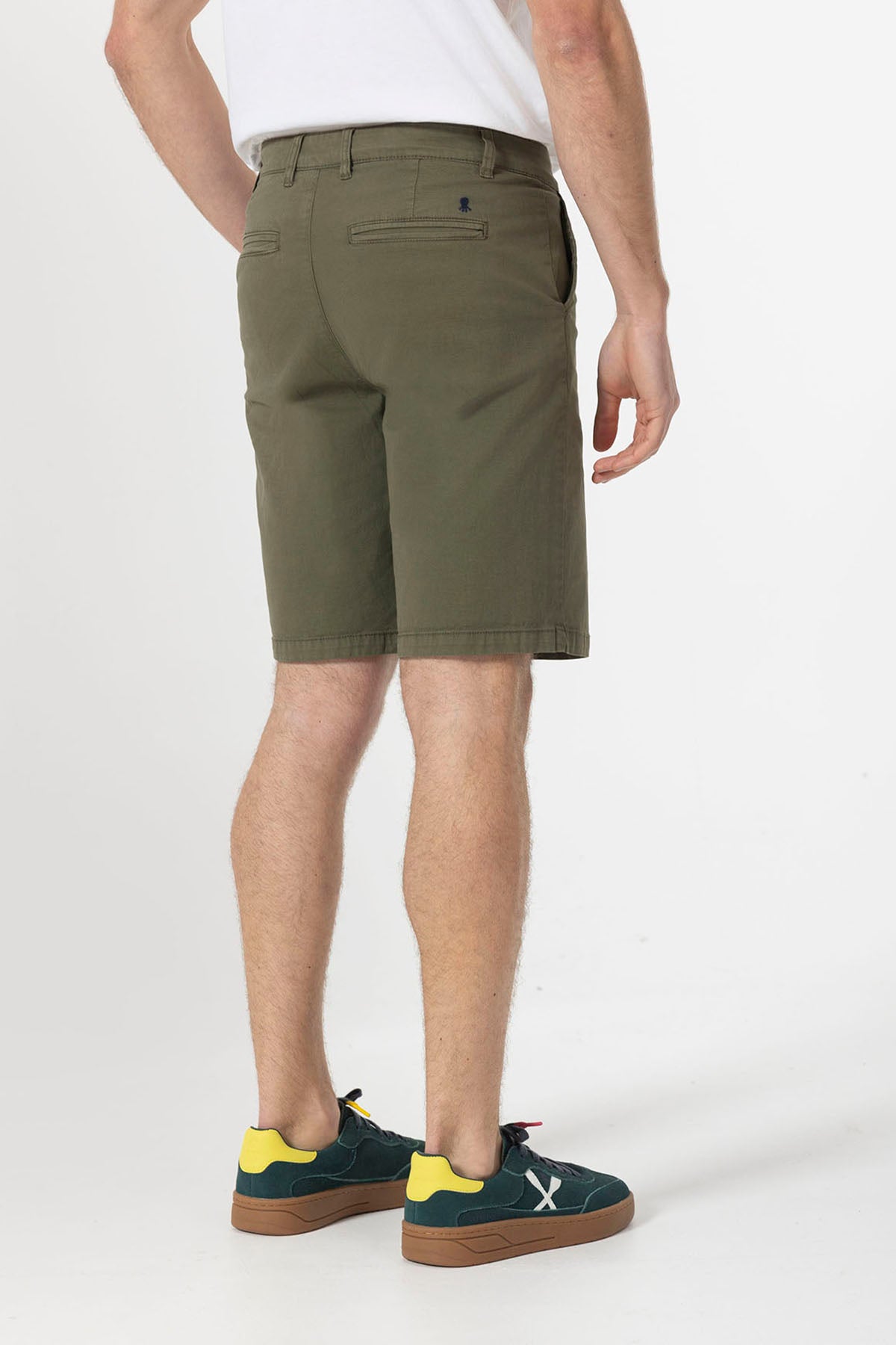 BERMUDA CHINO TWILL VERDE KHAKI