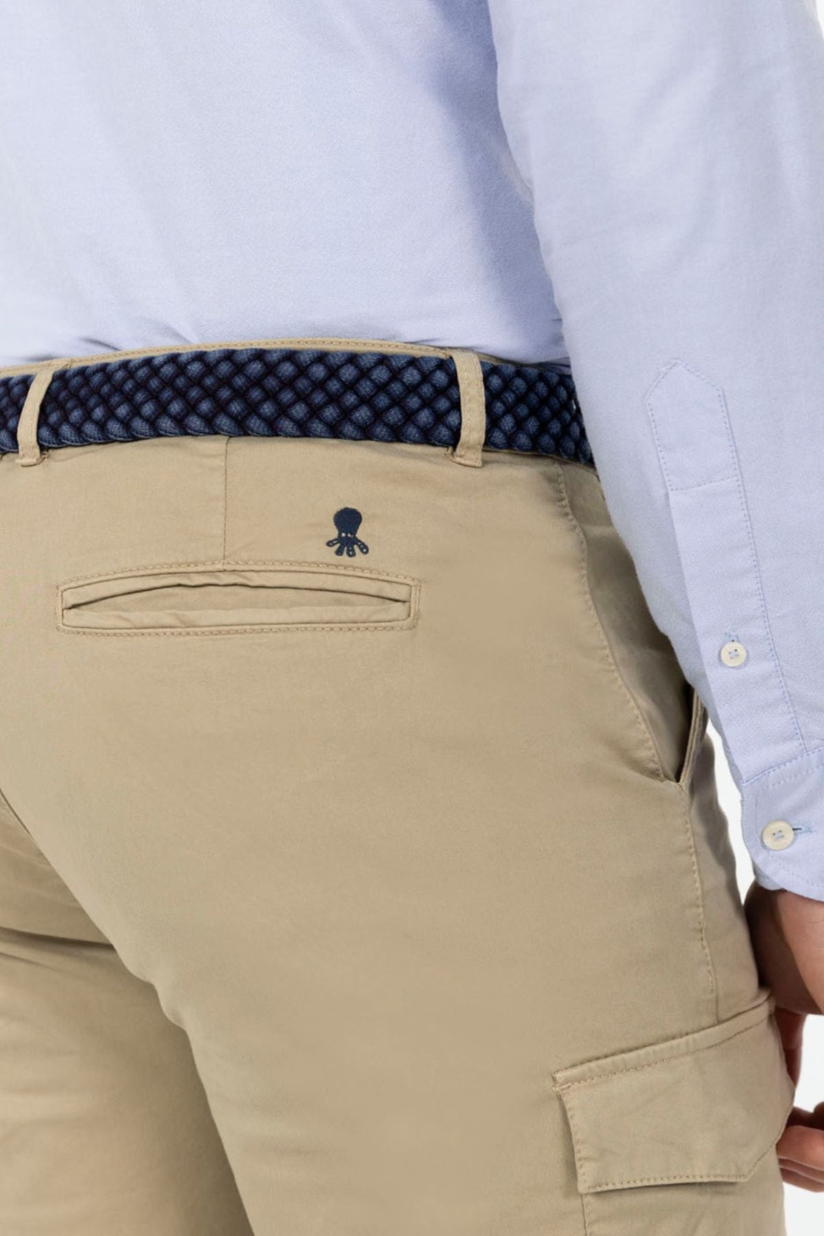 BERMUDA PATCH CARGO BEIGE