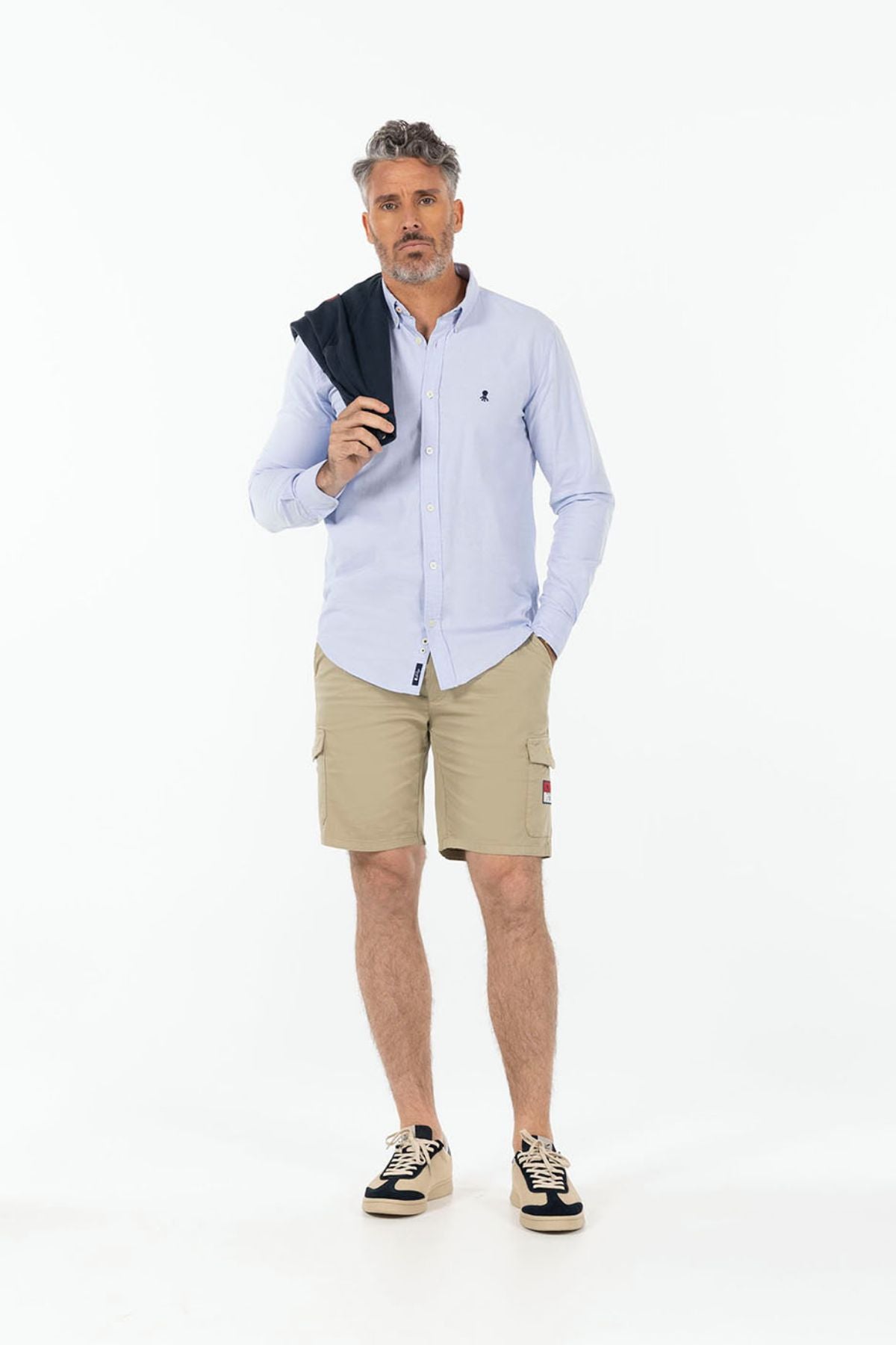 BERMUDA PATCH CARGO BEIGE