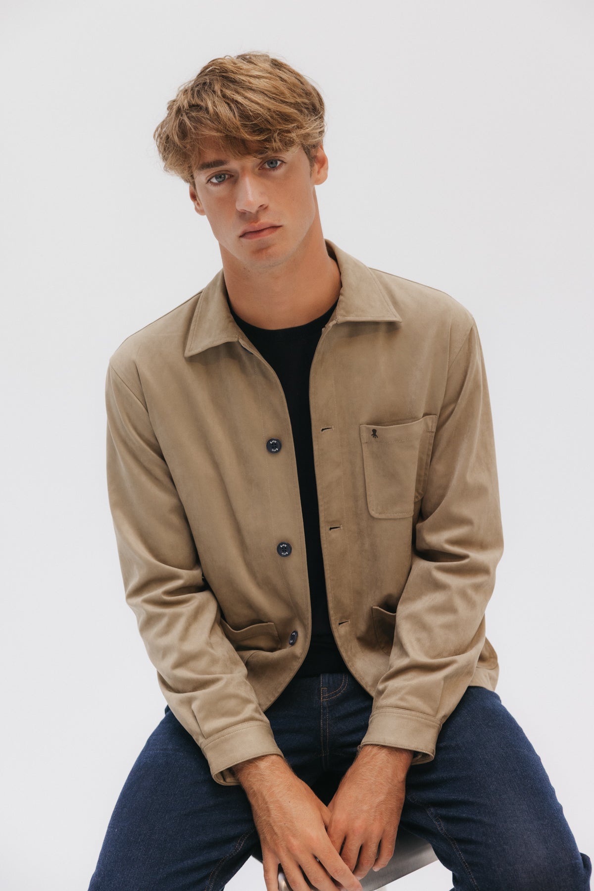 Sobrecamisa efecto ante topo