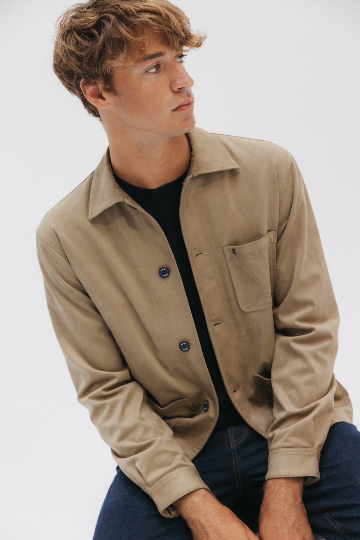Sobrecamisa efecto ante topo