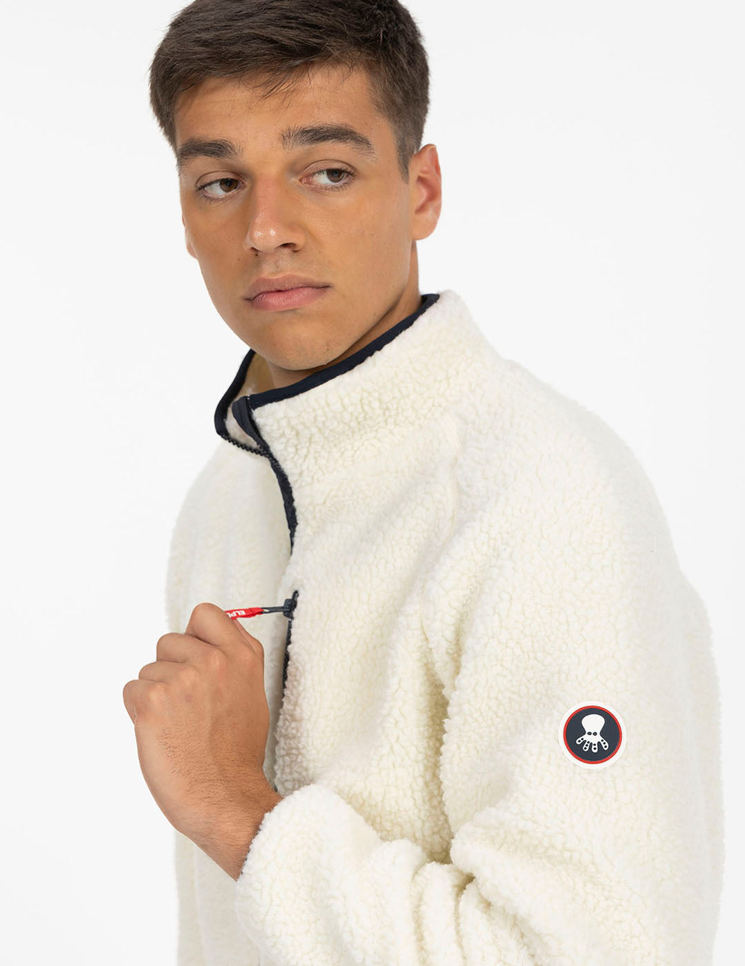 CHAQUETA FORRO POLAR VANCOUVER BLANCO ROTO