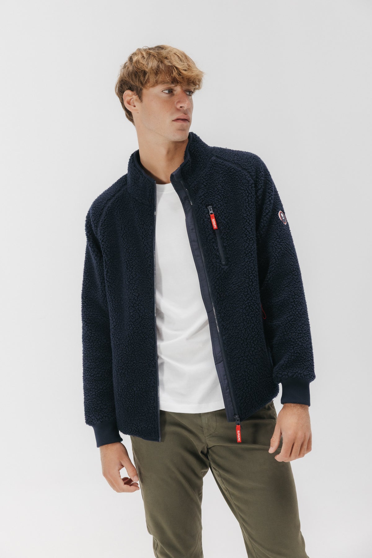CHAQUETA FORRO POLAR VANCOUVER AZUL MARINO