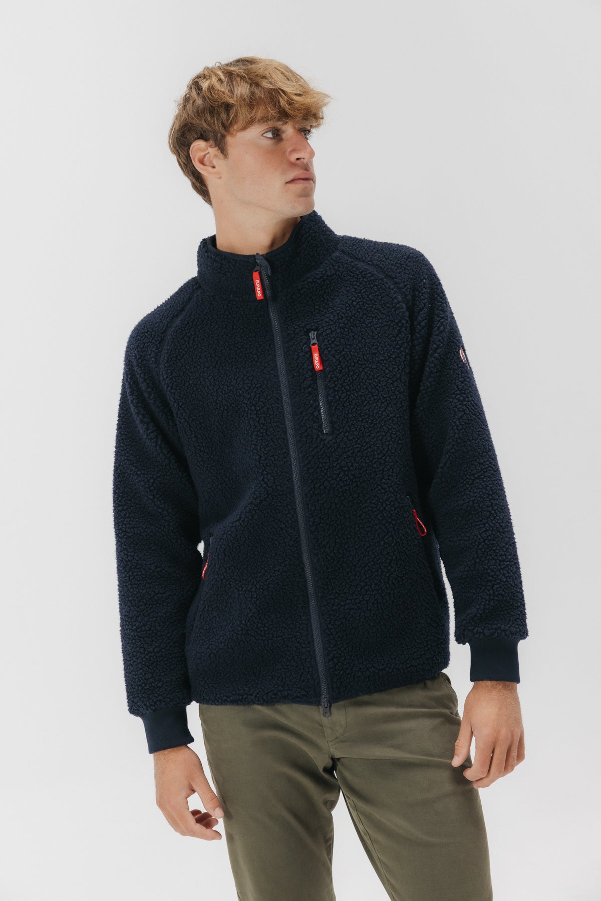 CHAQUETA FORRO POLAR VANCOUVER AZUL MARINO
