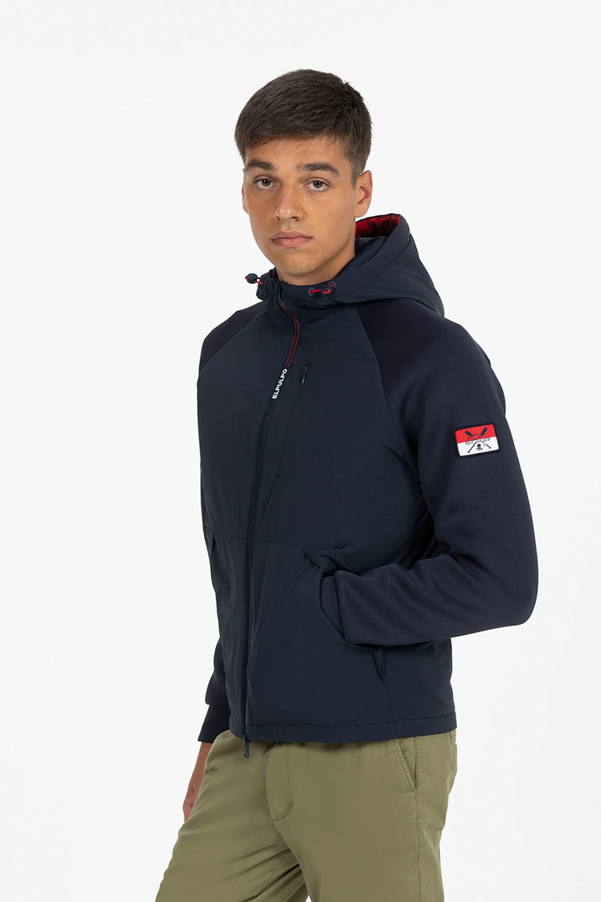 CHAQUETA COMBINADA AZORES AZUL MARINO