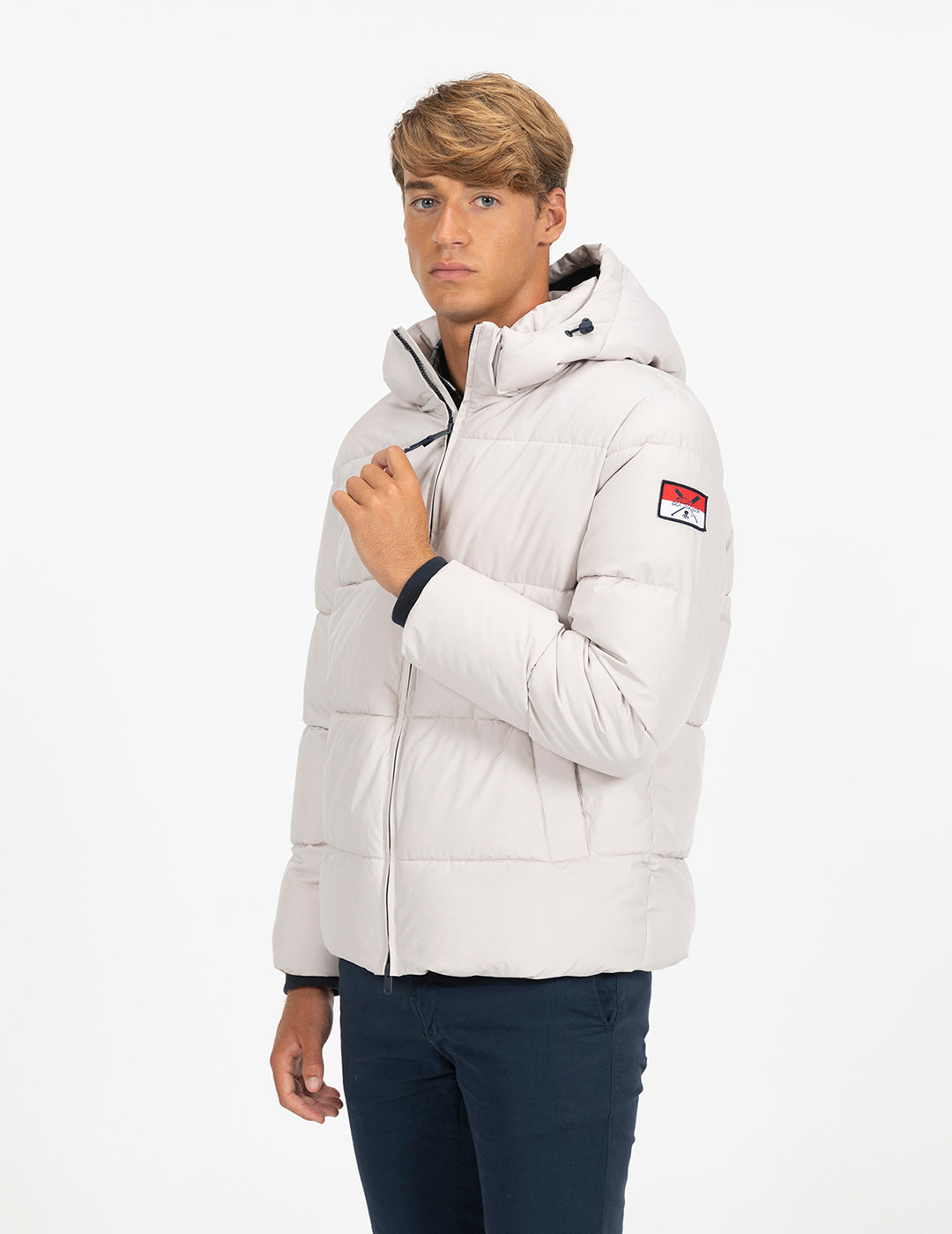 CRESTONE SHORT DOWN JACKET OFF-WHITE