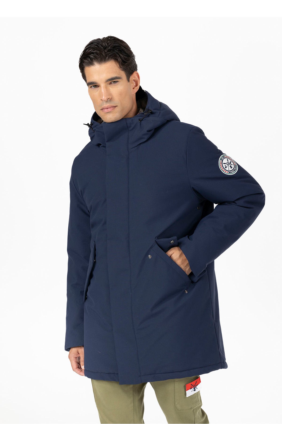 NAVY BLUE ORTEGAL PARKA