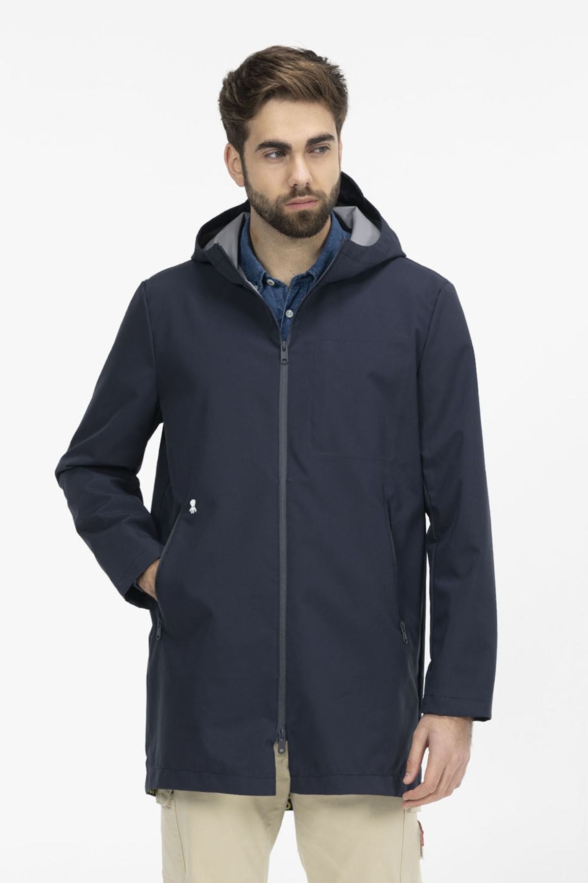 NEW SPENCER NAVY BLUE PARKA