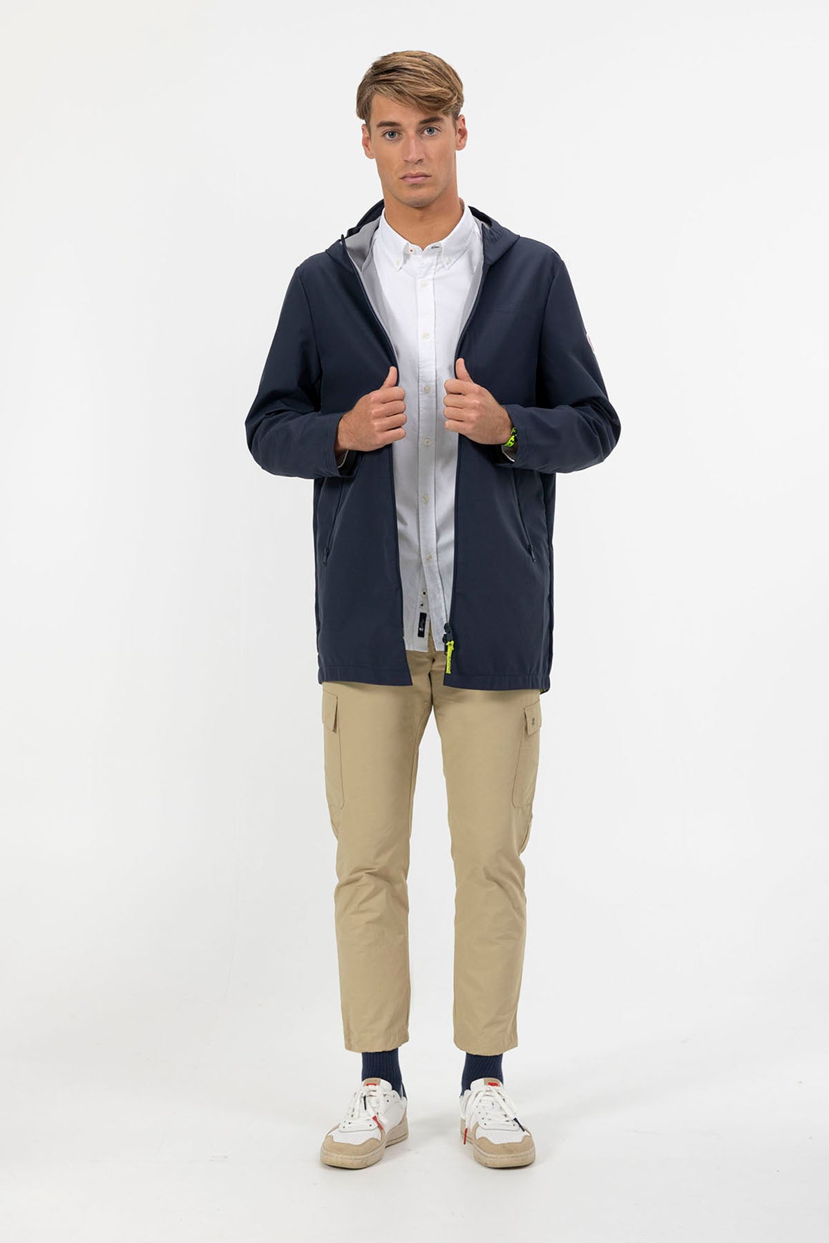 NAVY BLUE VARADERO WATERPROOF PARKA