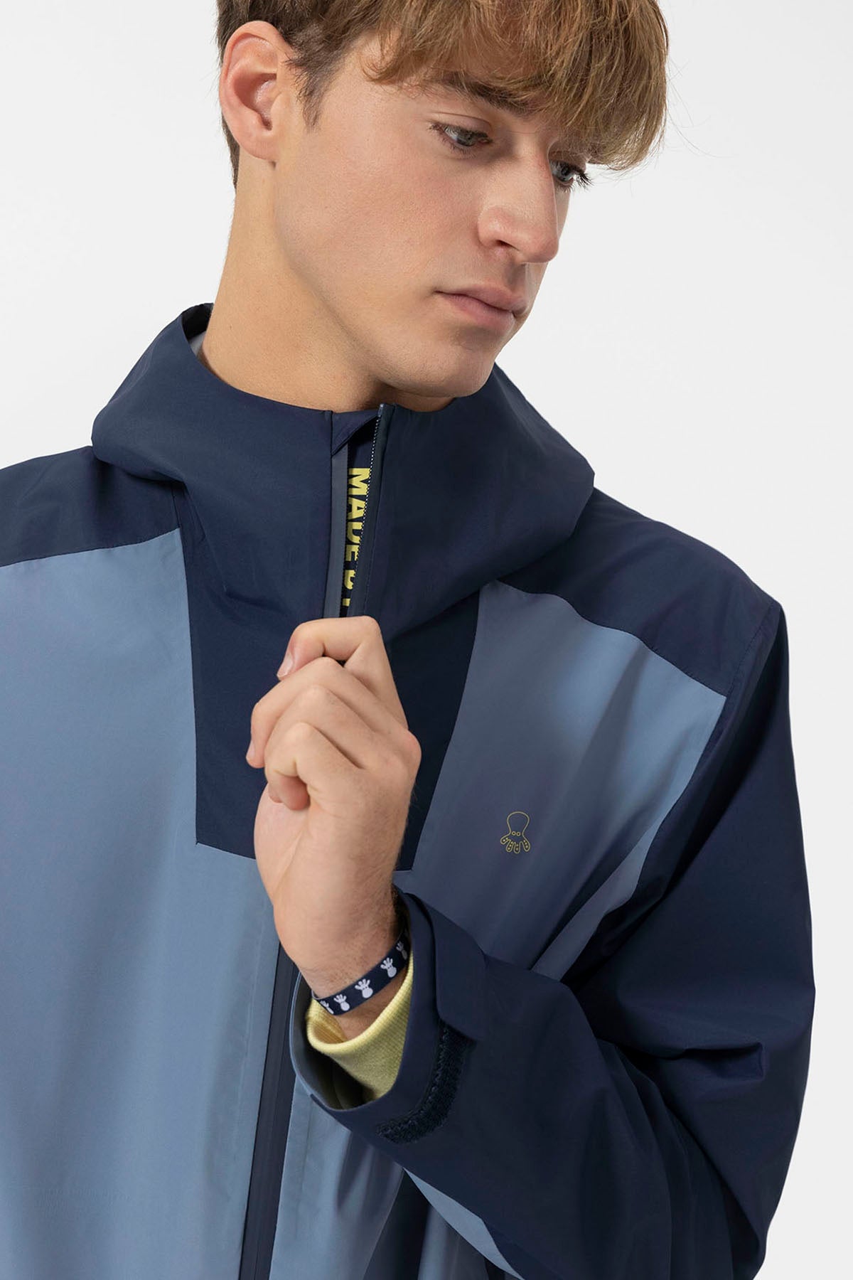 OCEAN BREEZE NAVY BLUE ULTRALIGHT TECHNICAL PARKA