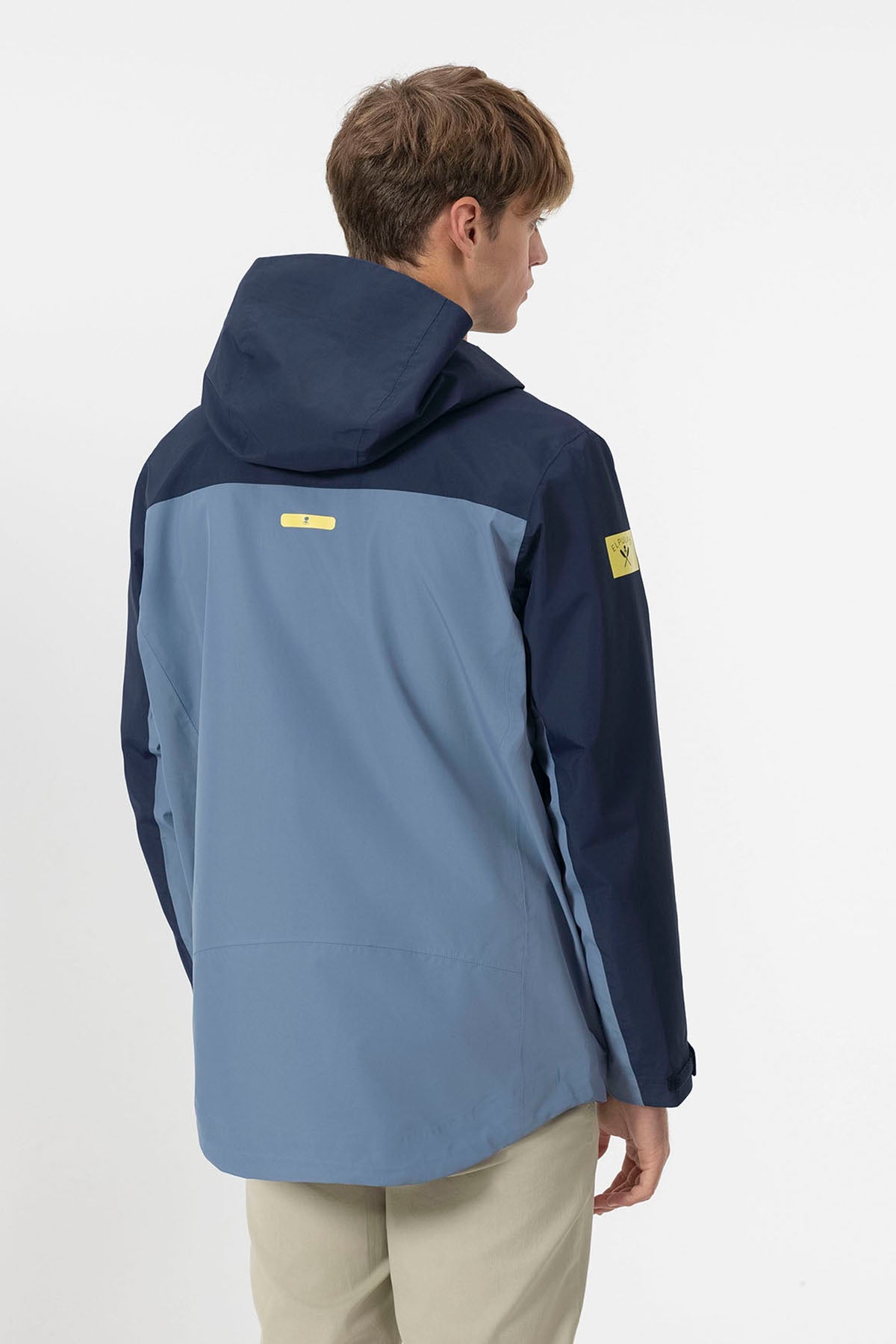 PARKA TÉCNICA ULTRALIGERA OCEAN BREEZE AZUL MARINO