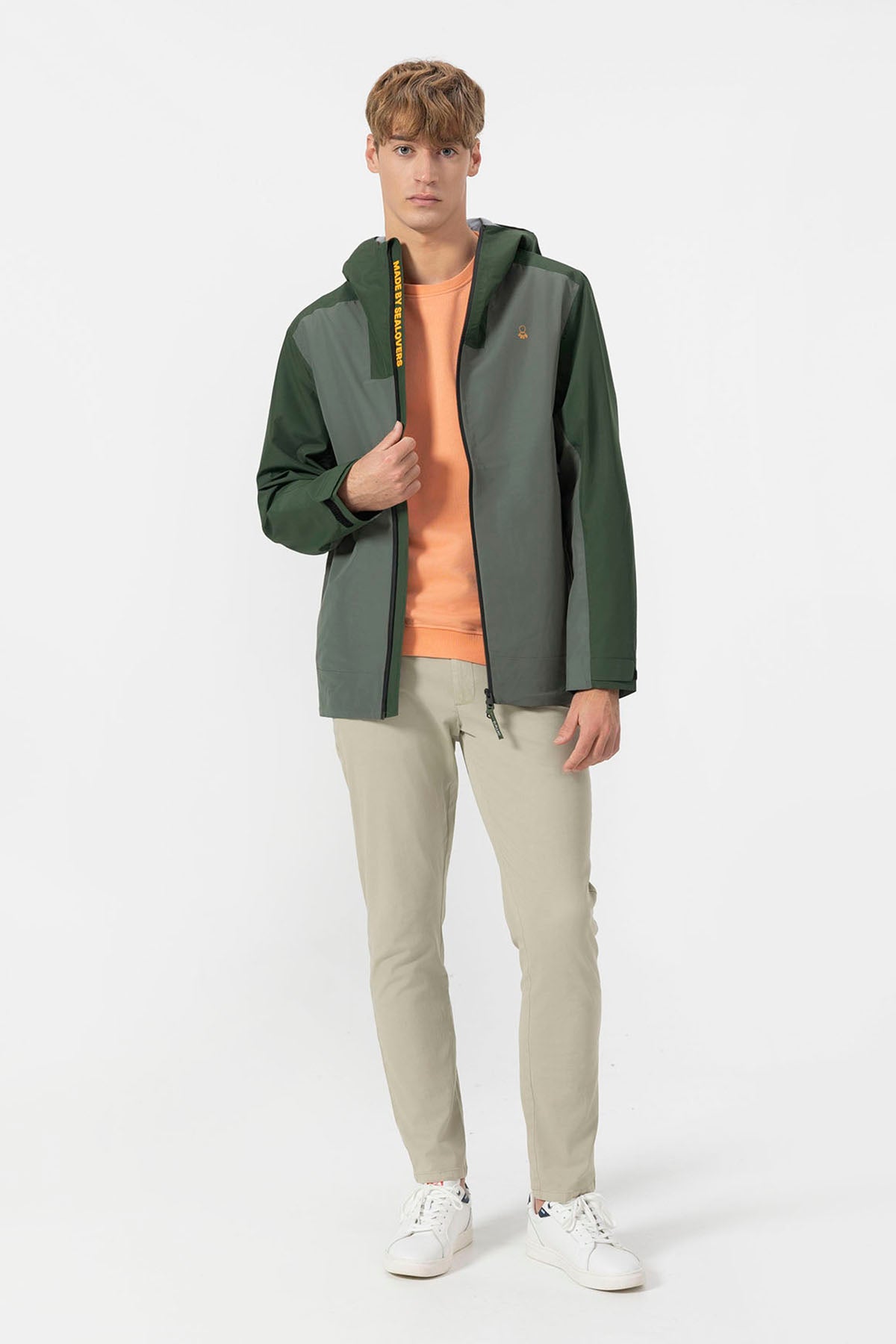 OCEAN BREEZE ULTRALIGHT TECHNICAL PARKA KHAKI GREEN