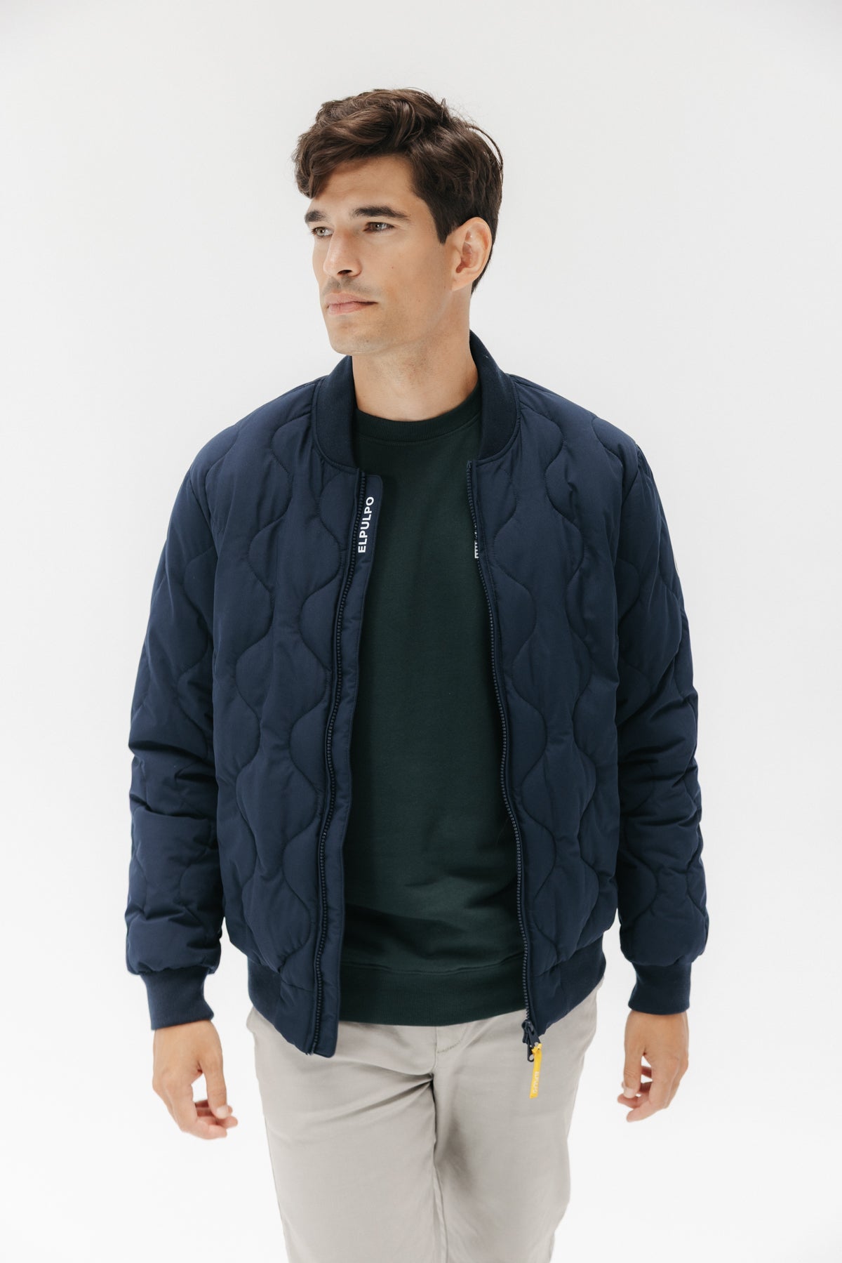 BOMBER ACOLCHADA SVEN AZUL MARINO