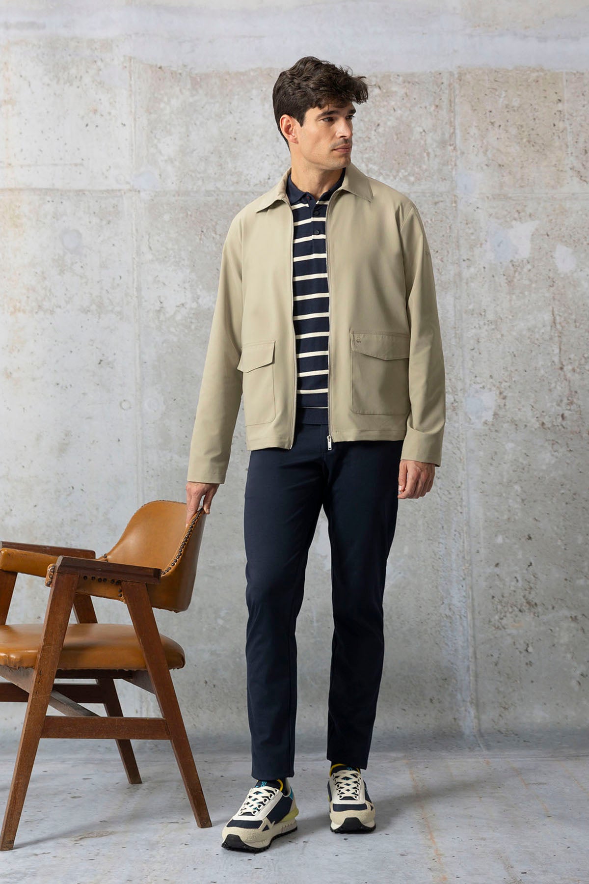 ULTRALIGHT BEIGE TECHNICAL JACKET