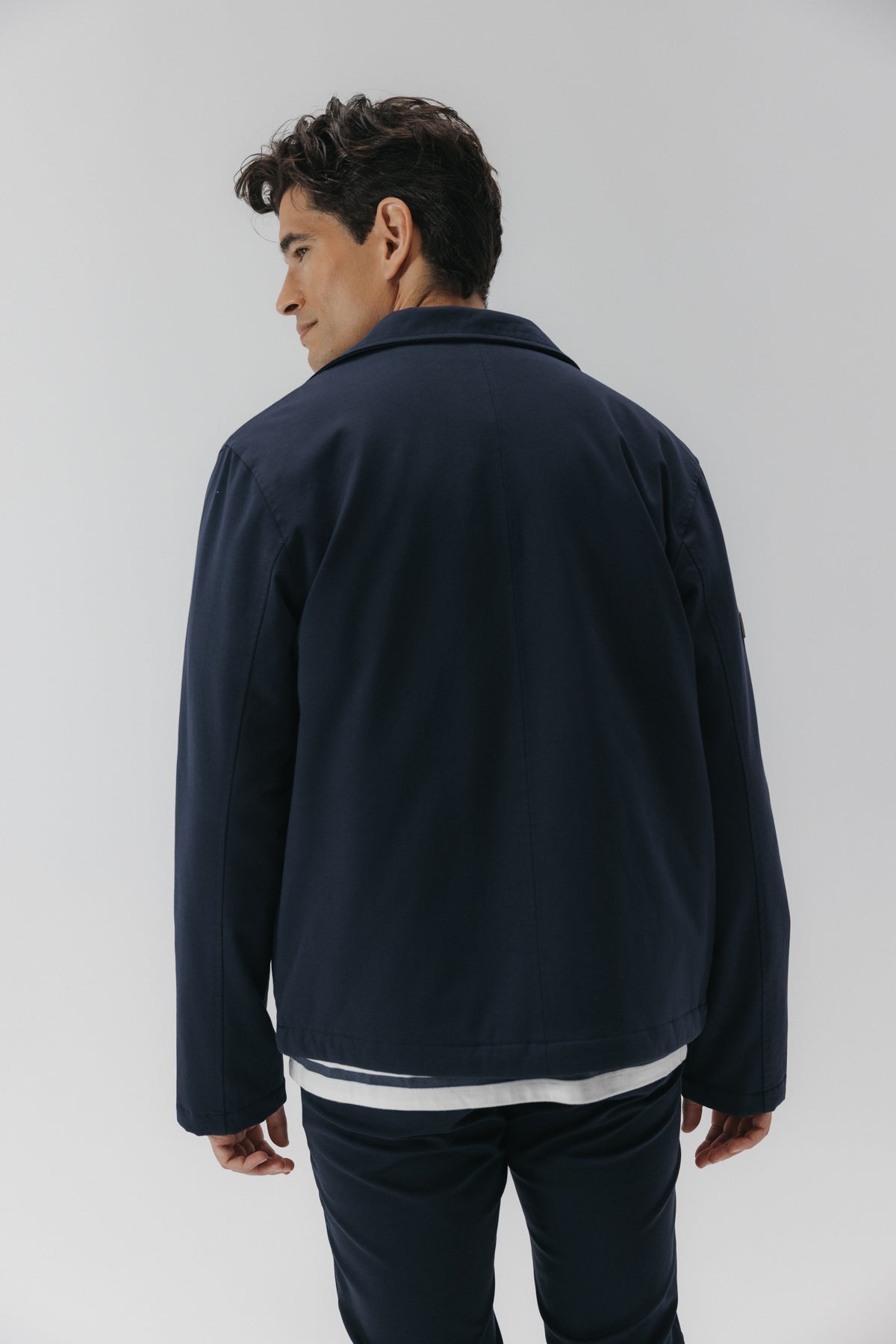 CAZADORA SUPERCOMFORT AZUL MARINO