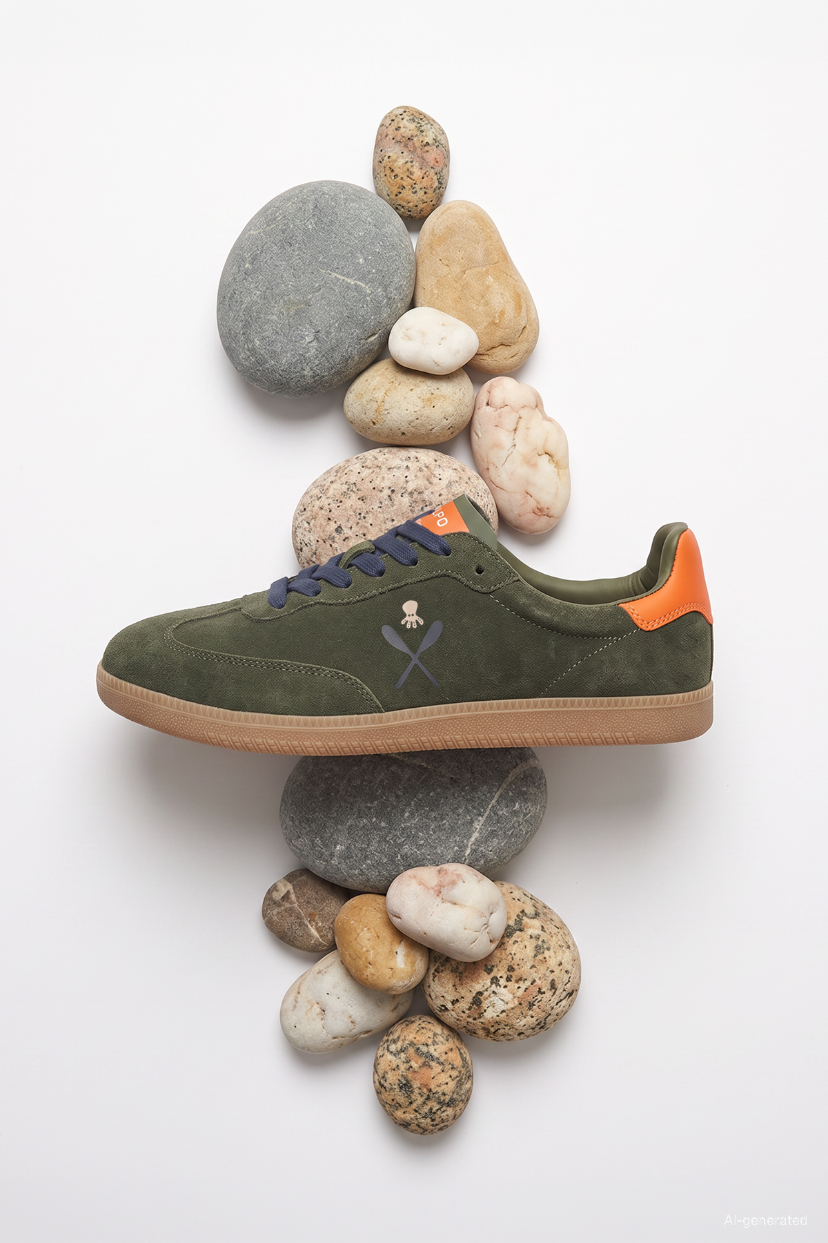 ZAPATILLA SERRAJE LOGO REMOS EP VALEO VERDE KHAKI