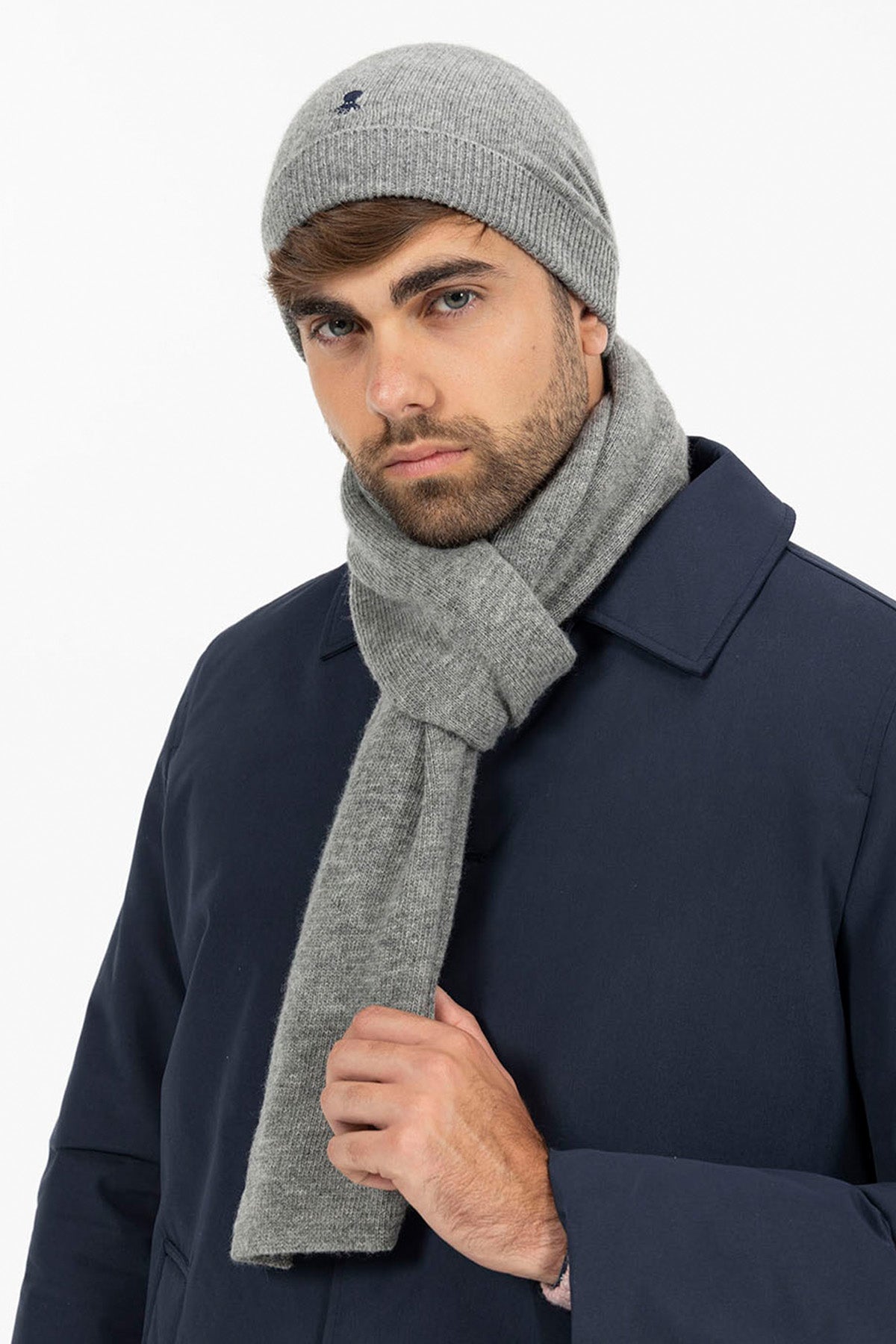 GORRO MELANGE GRIS VIGORÉ