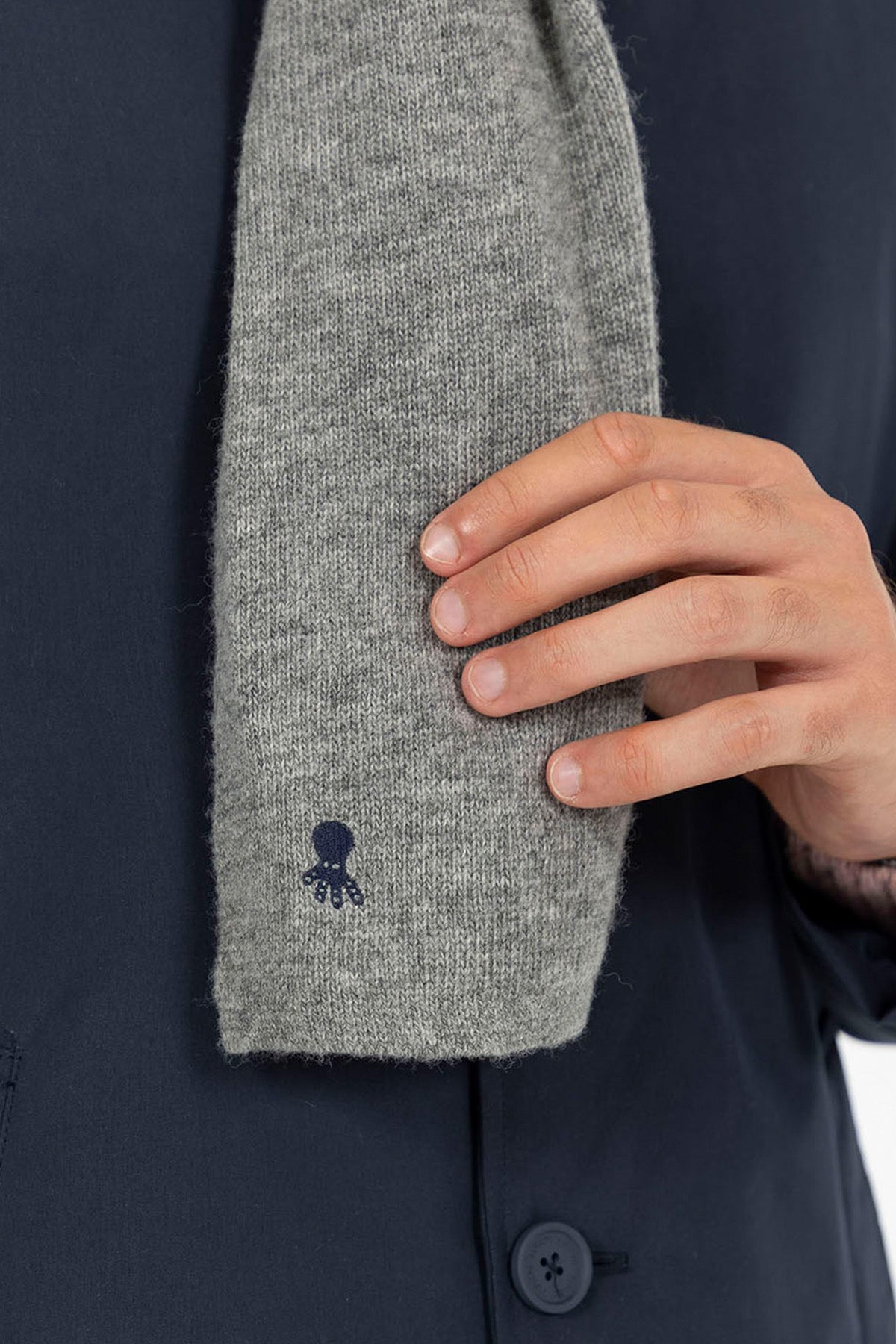 BUFANDA MELANGE GRIS VIGORÉ