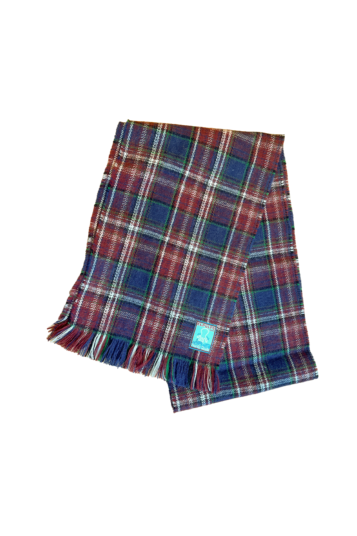 Bufanda cuadros nordic multicolor