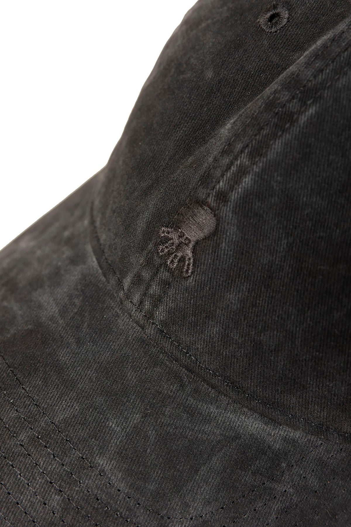 ELPULPO WASHED EFFECT CAP IN ANTHRACITE TONE