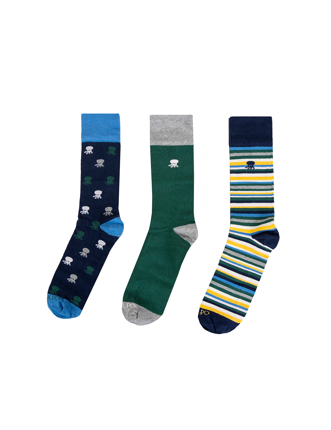 PACK CALCETINES BLUE MOUNTAIN MULTICOLOR