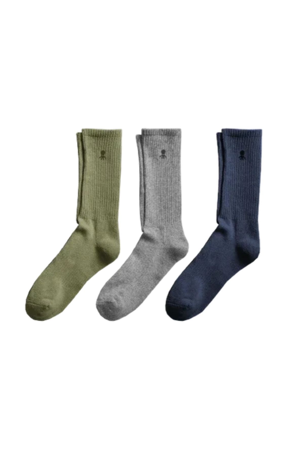 Pack calcetines logo a tono multicolor