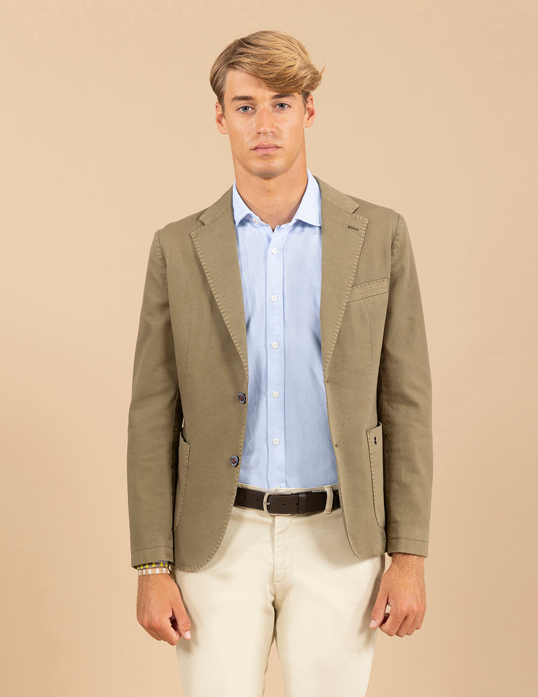 SAGE GREEN DYED BLAZER