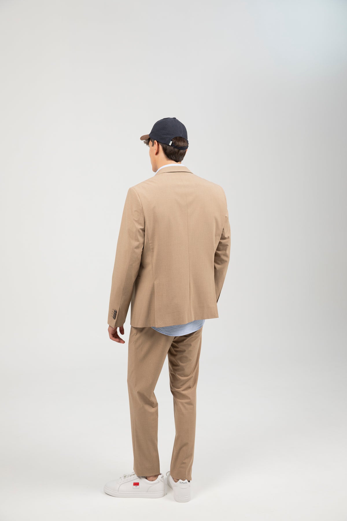 AMERICANA TRAJE COMFORT TOSTADO