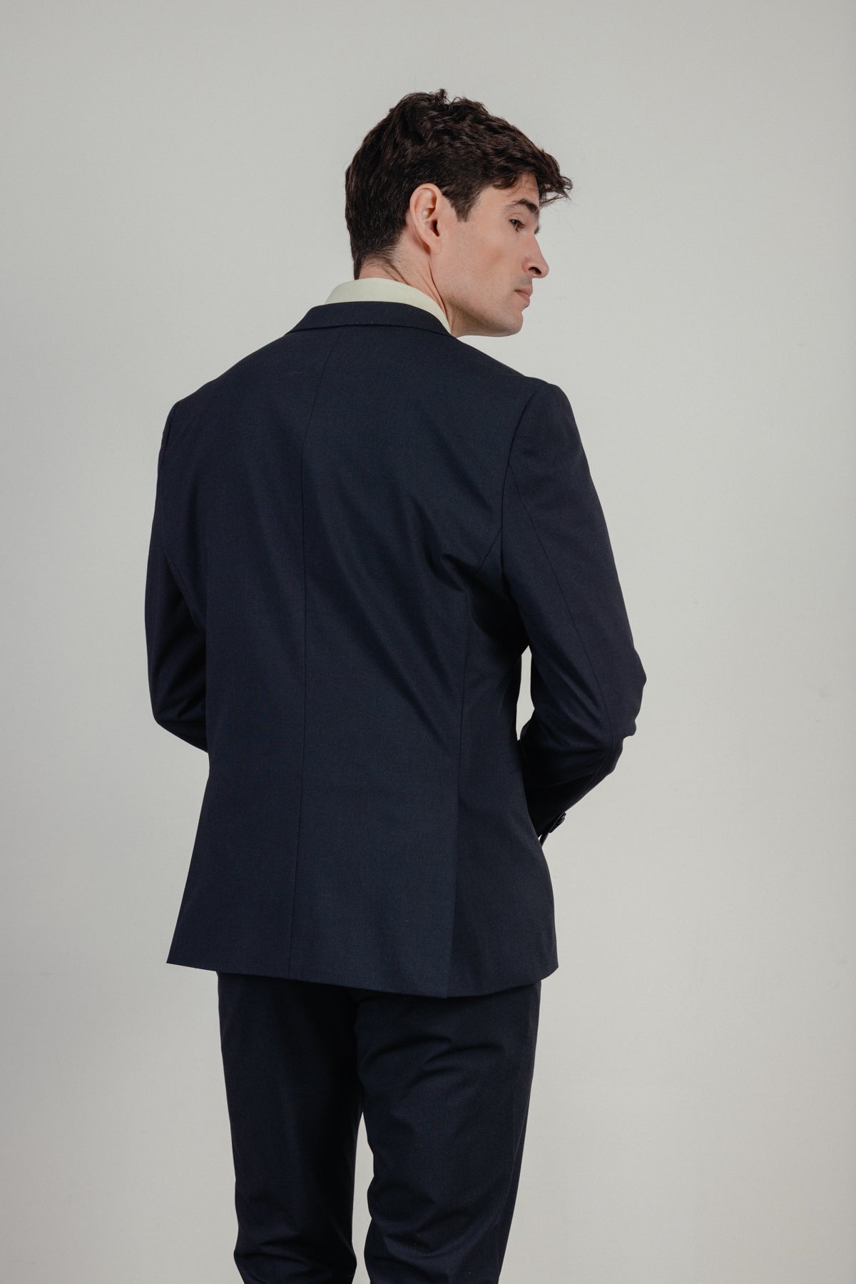 Americana traje comfort azul marino