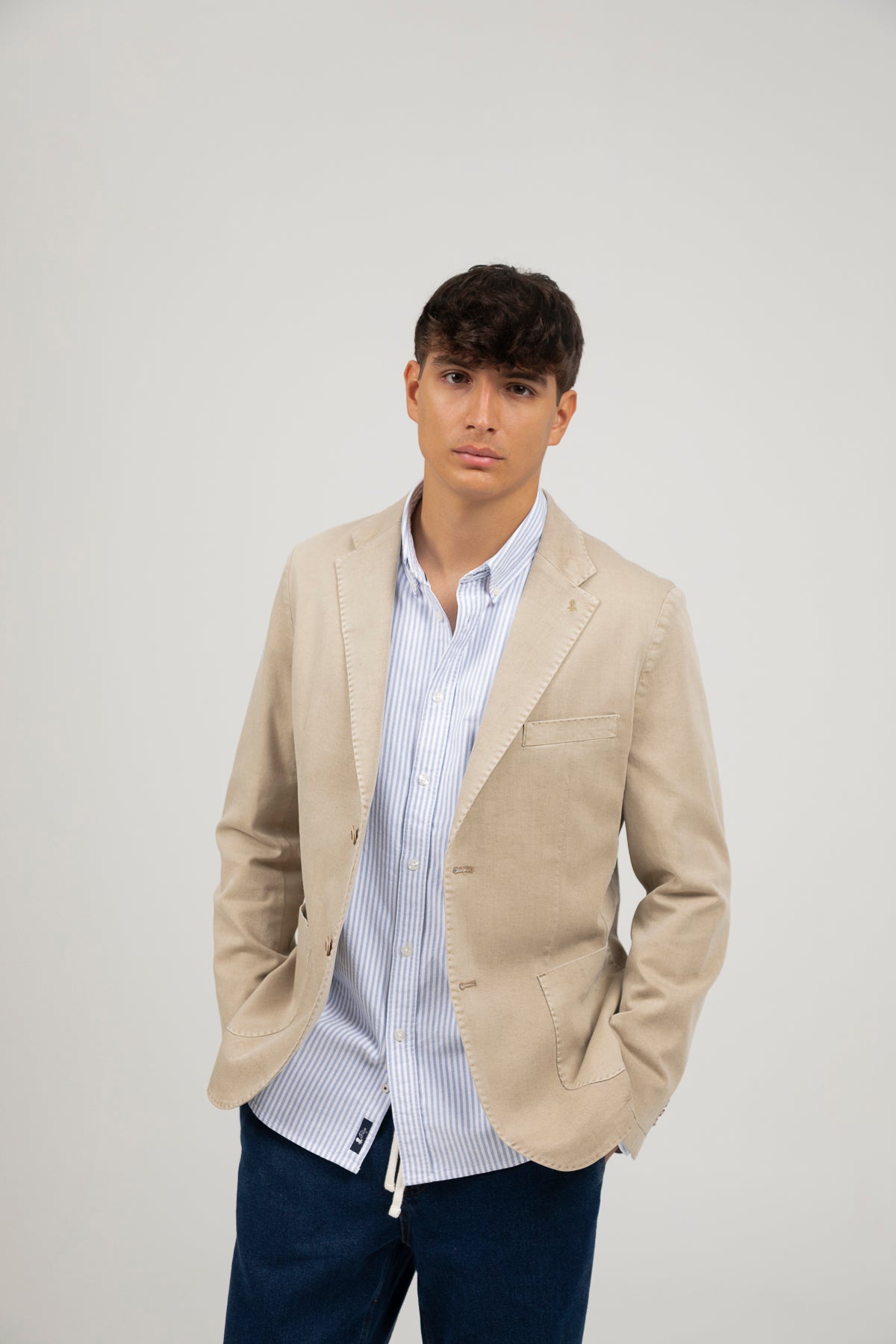 Americana garment dyed camel