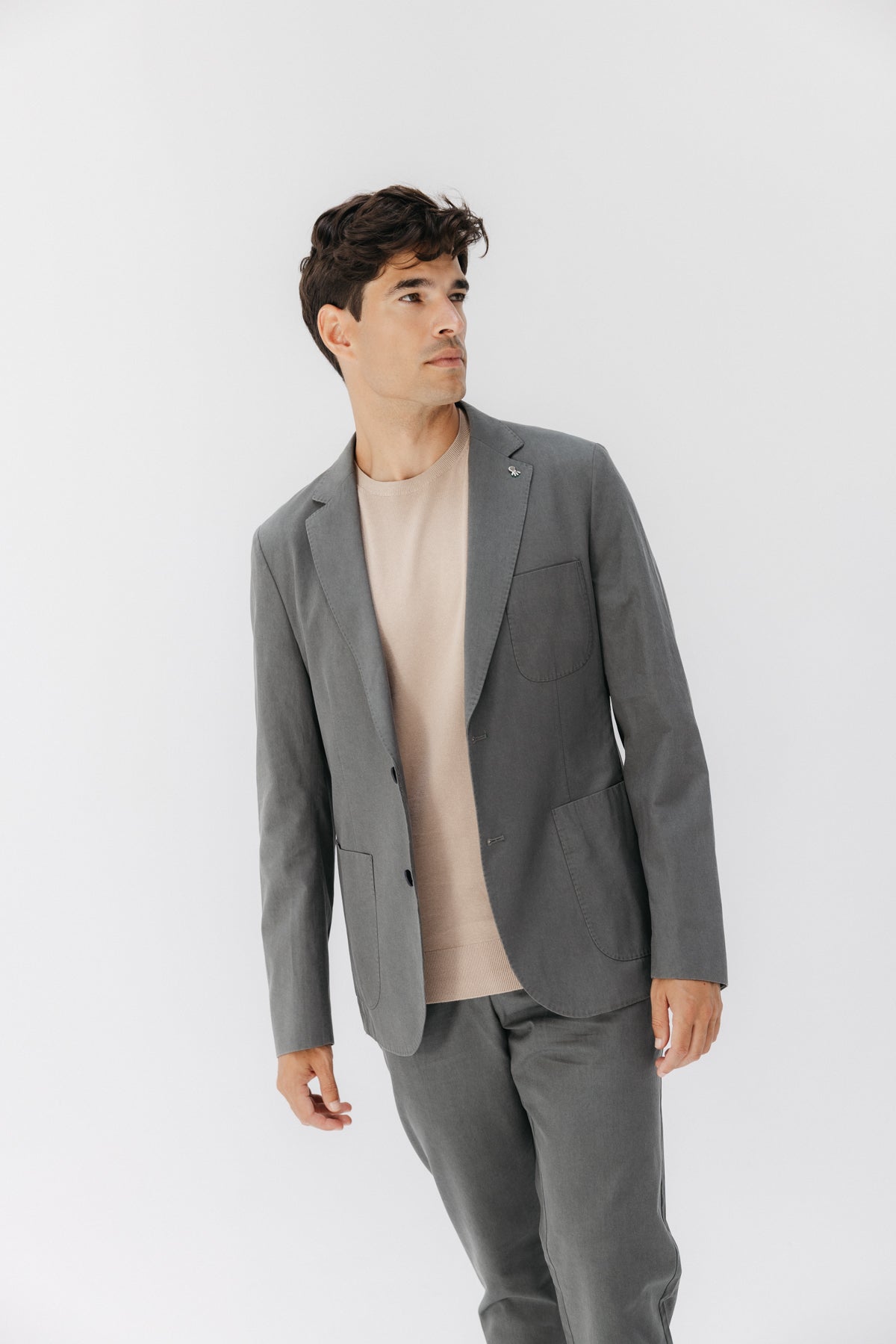 AMERICANA SOFT TWILL GRIS MEDIO