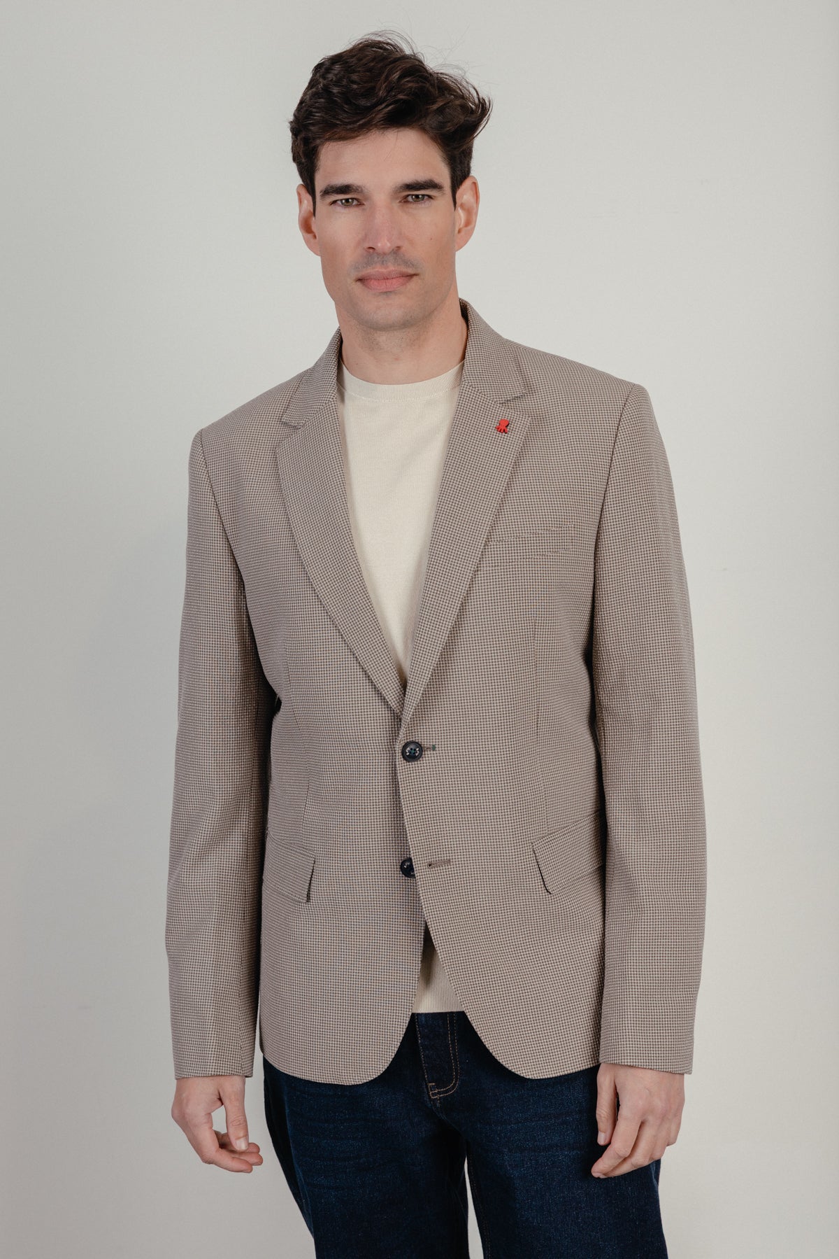Americana seersucker vichy topo