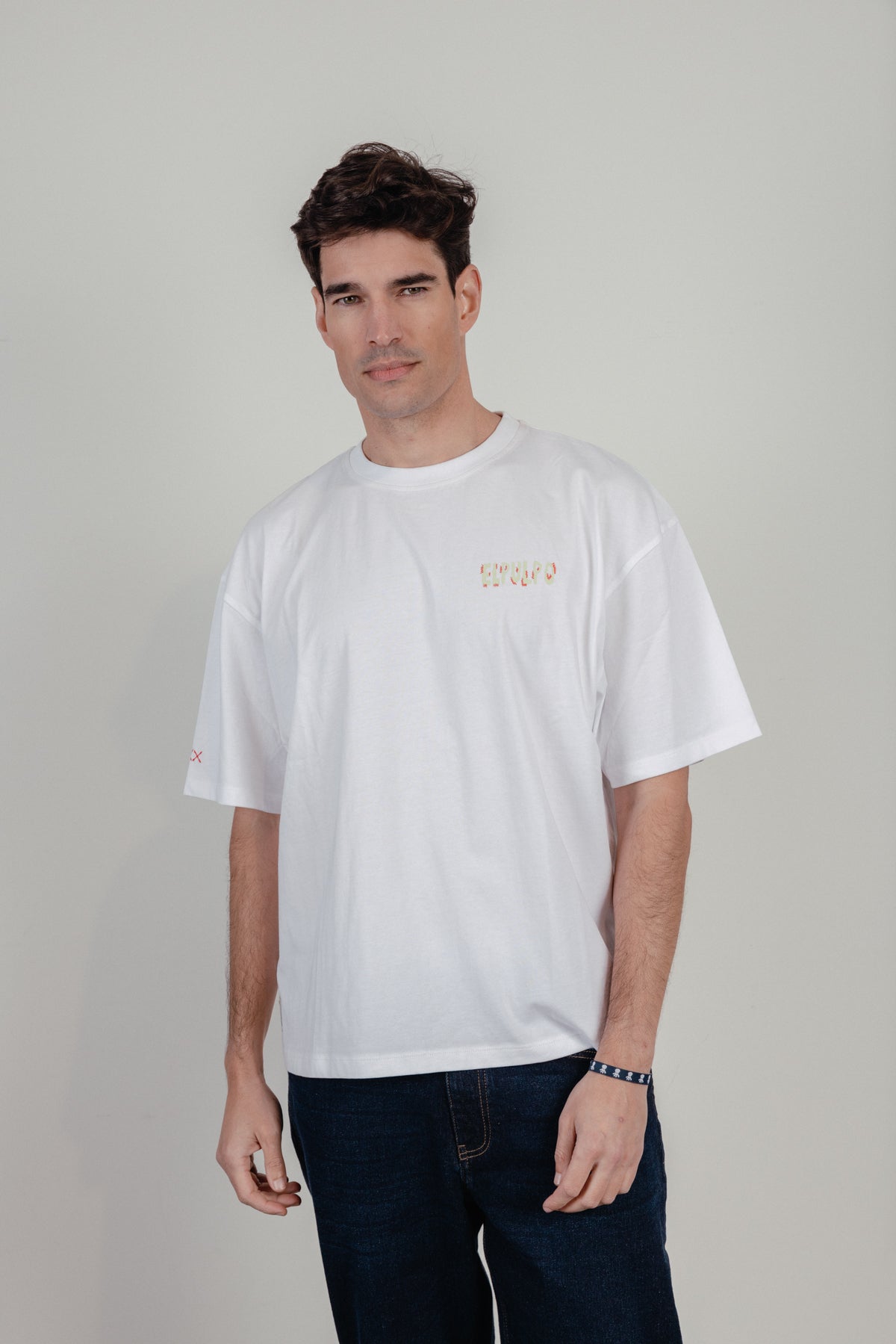 Camiseta unisex desert blanco puro