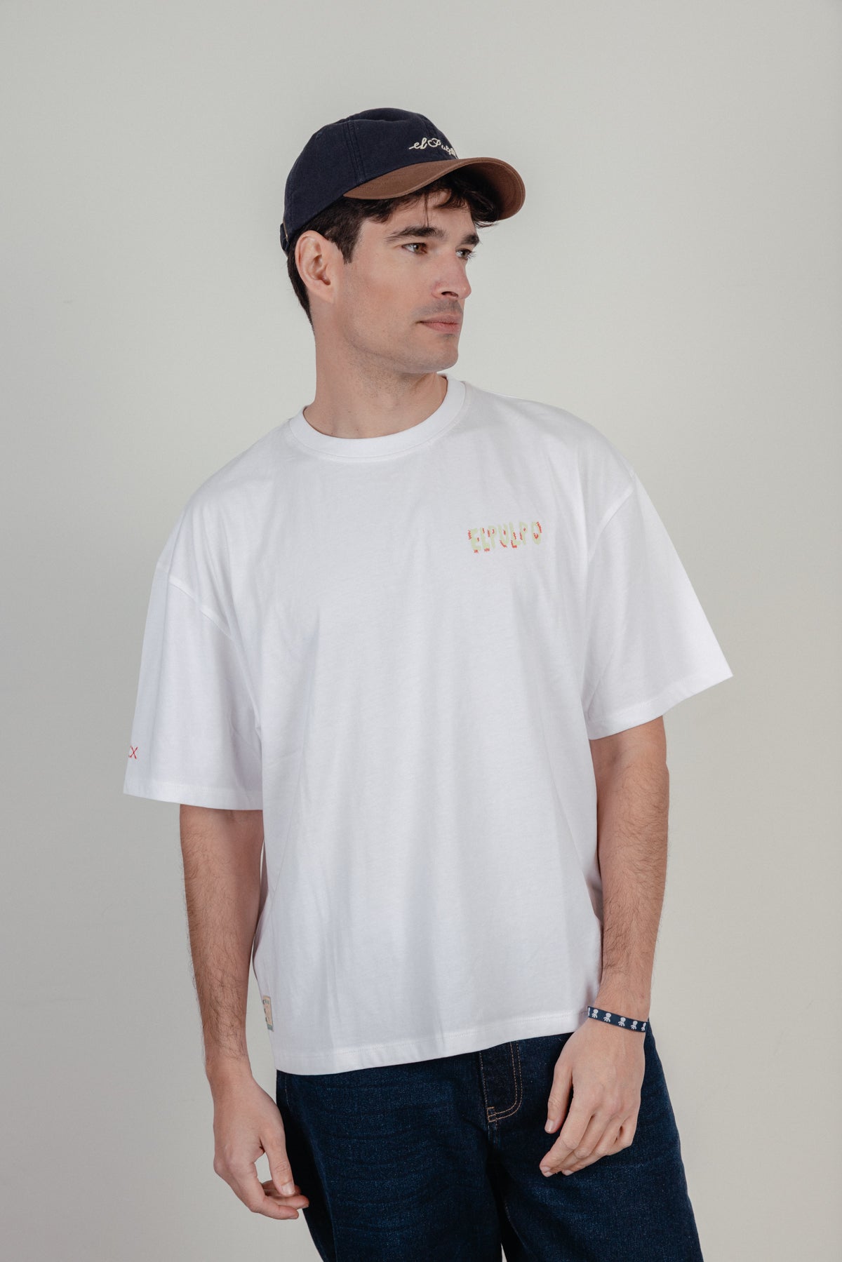 Camiseta unisex desert blanco puro