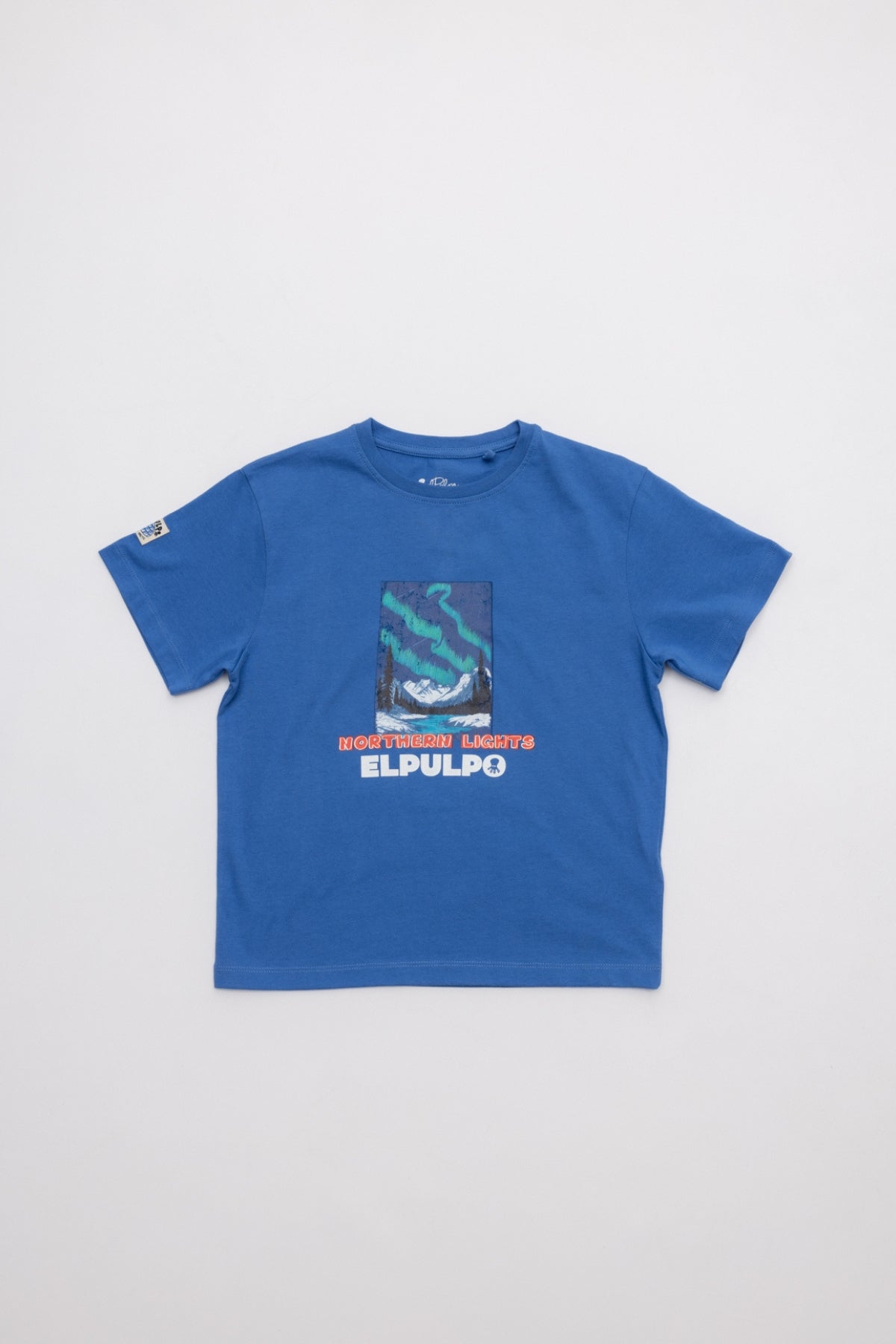CAMISETA NIÑO NORTHERNLIGHTS AZUL ELÉCTRICO