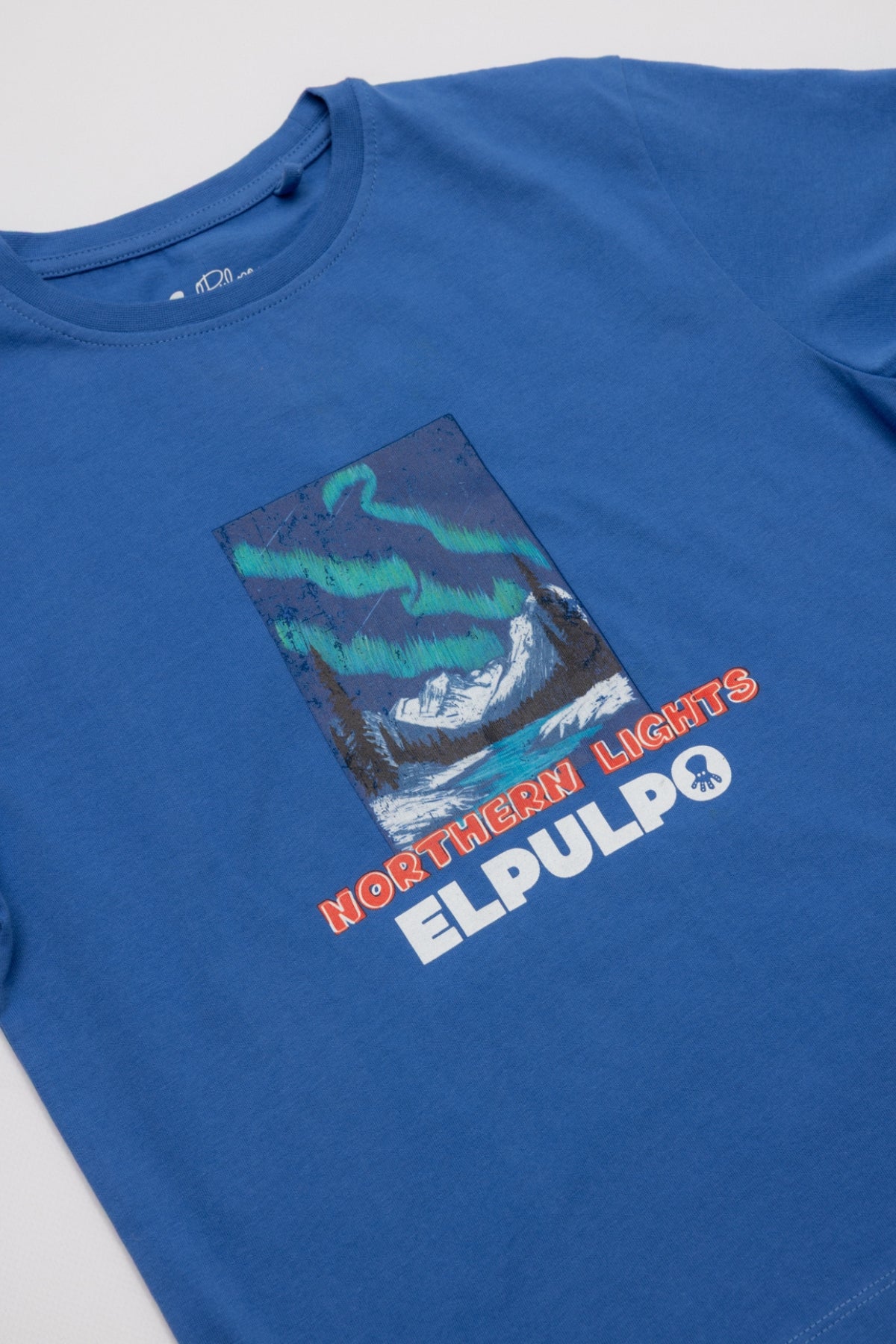 CAMISETA NIÑO NORTHERNLIGHTS AZUL ELÉCTRICO