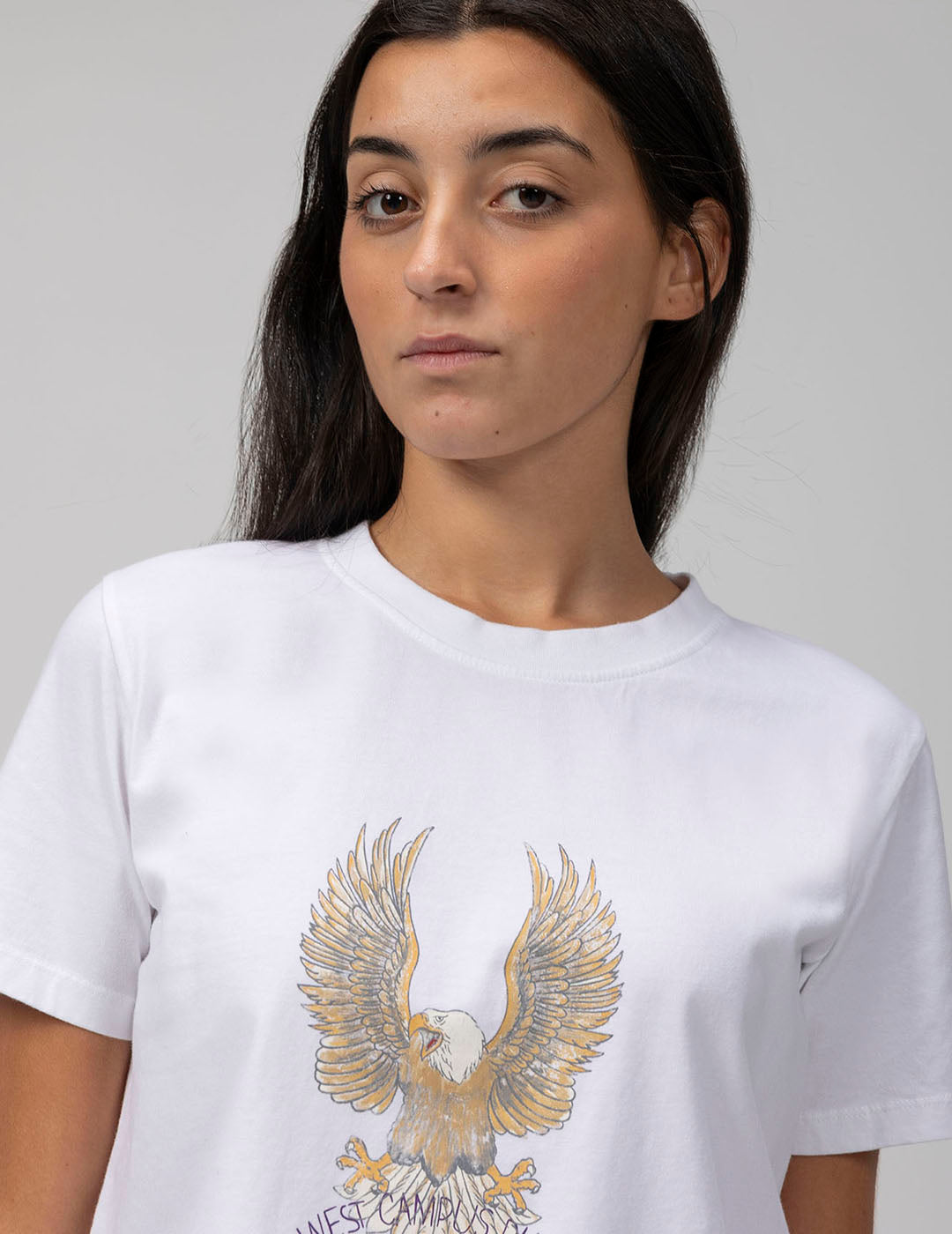 CAMISETA TEEN ÁGUILA BLANCO PURO