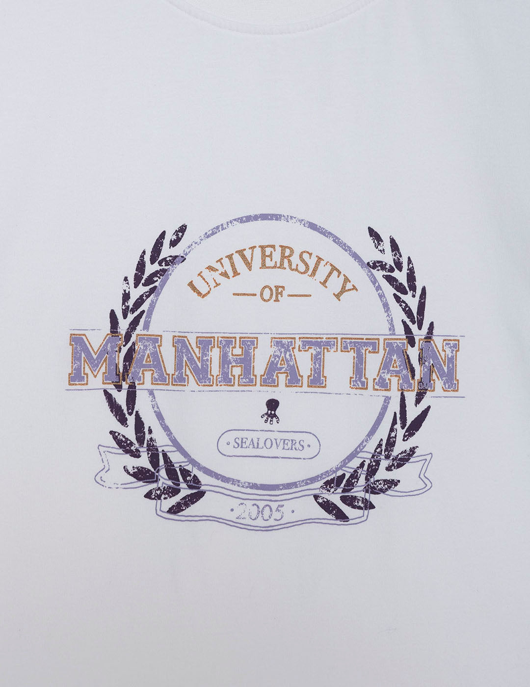 CAMISETA TEEN MANHATTAN BLANCO PURO