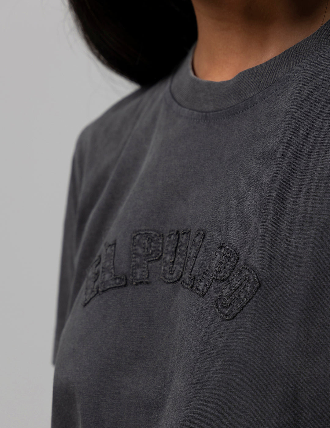 TEEN ELPULPO WORN BLACK DELAVÉ T-SHIRT