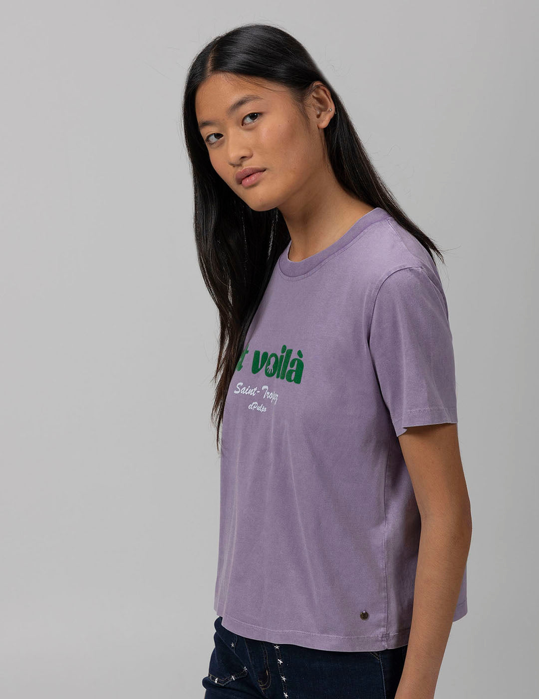 CAMISETA TEEN ET VOILÀ MORADO