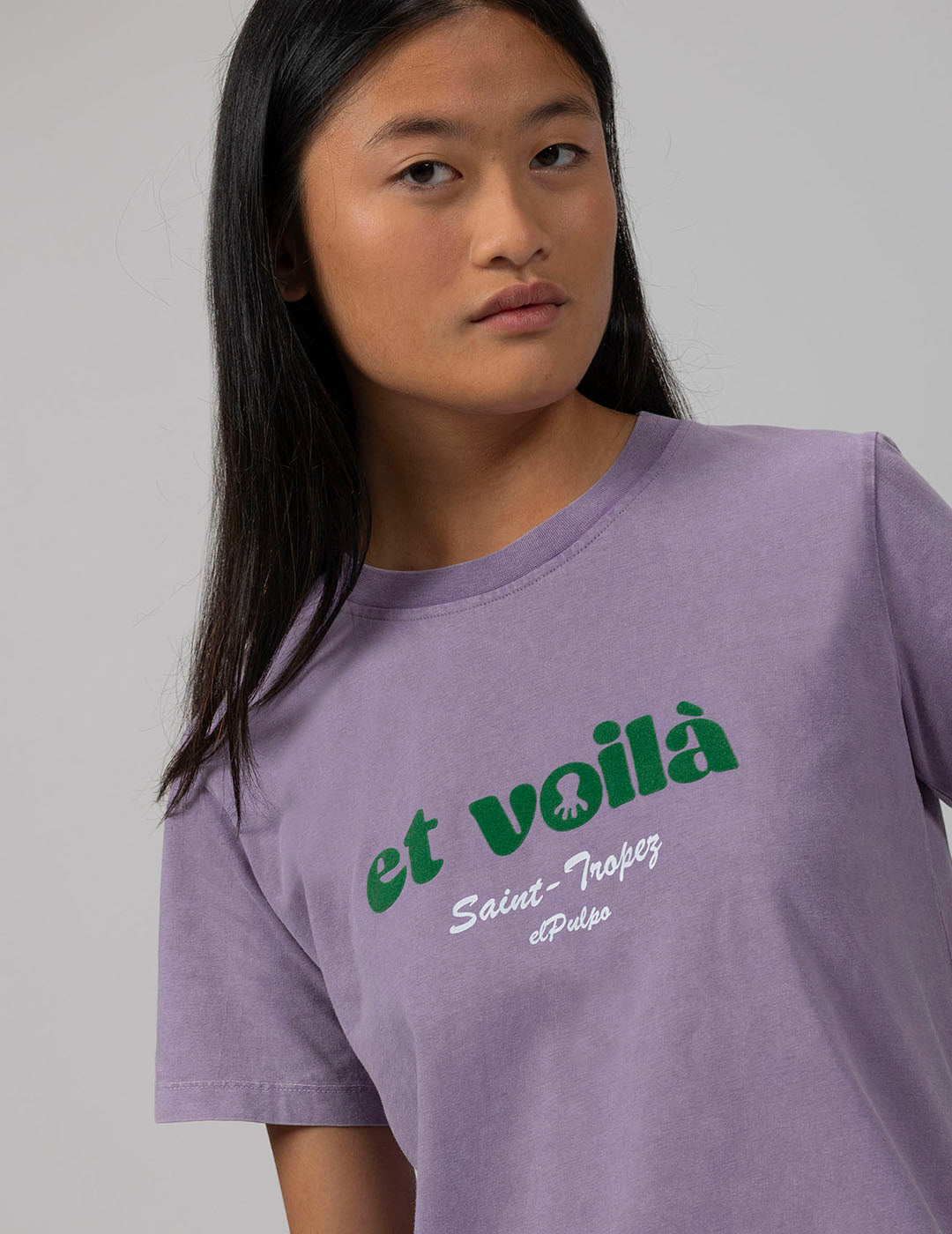 CAMISETA TEEN ET VOILÀ MORADO