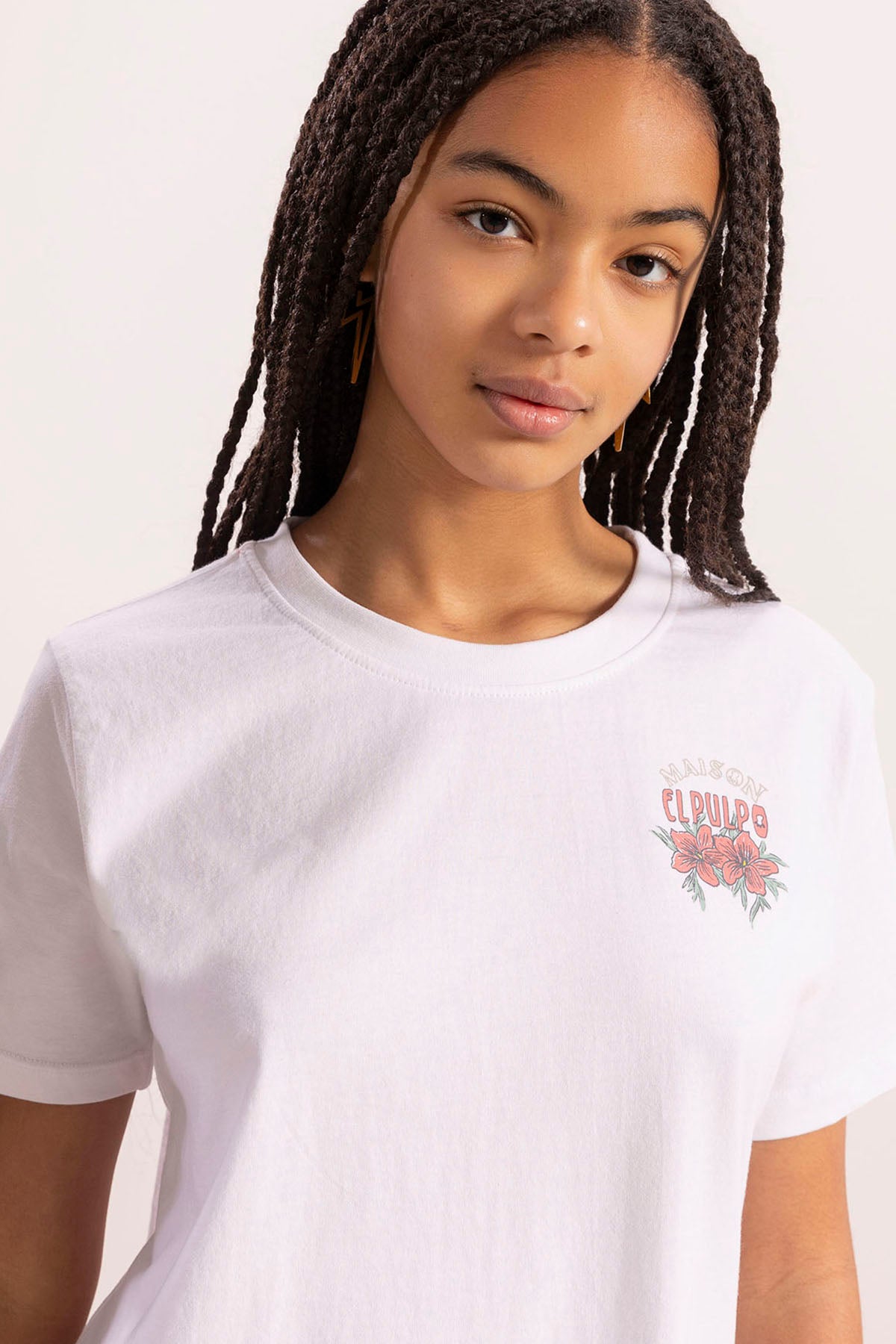 TEEN MAISON PURE WHITE T-SHIRT