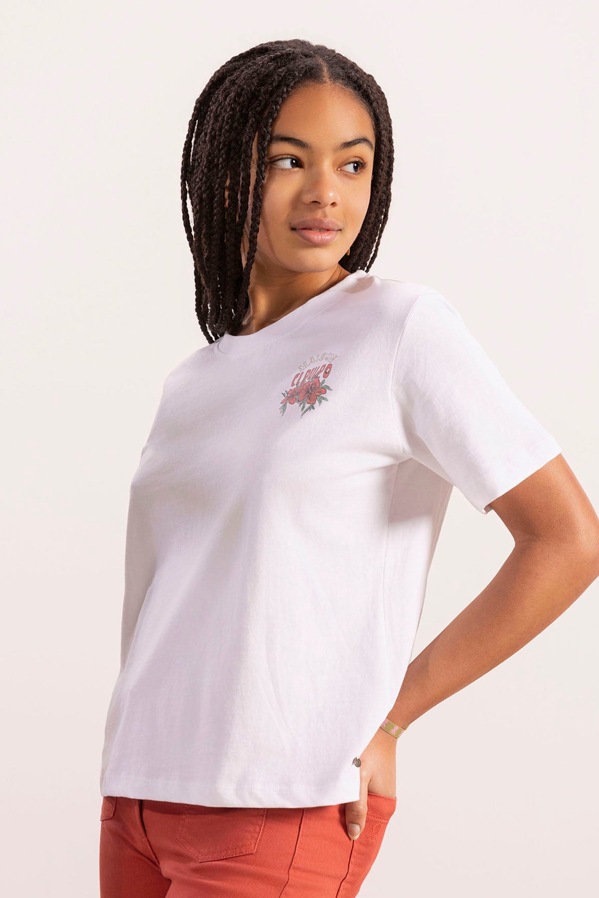 TEEN MAISON PURE WHITE T-SHIRT