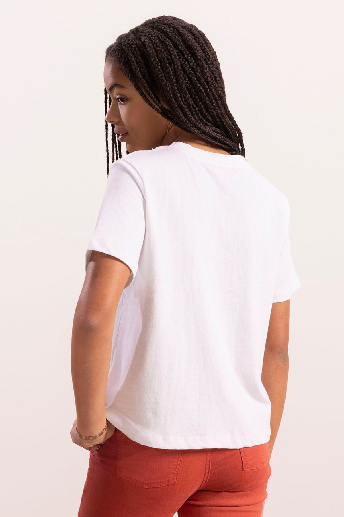 TEEN MAISON PURE WHITE T-SHIRT