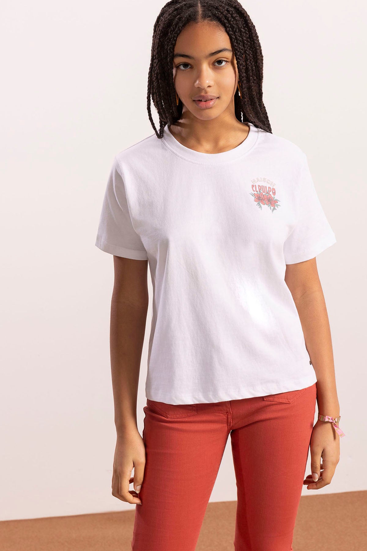 CAMISETA TEEN MAISON BLANCO PURO