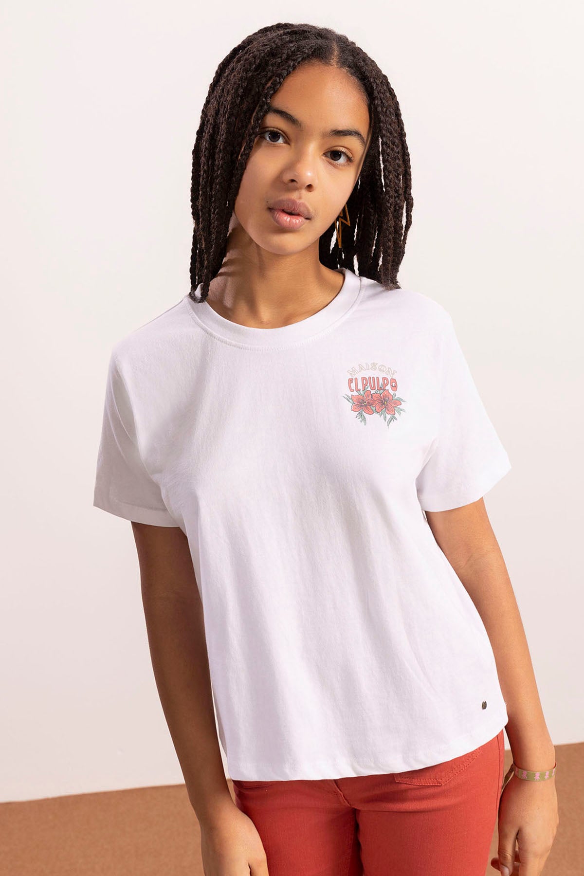 TEEN MAISON PURE WHITE T-SHIRT