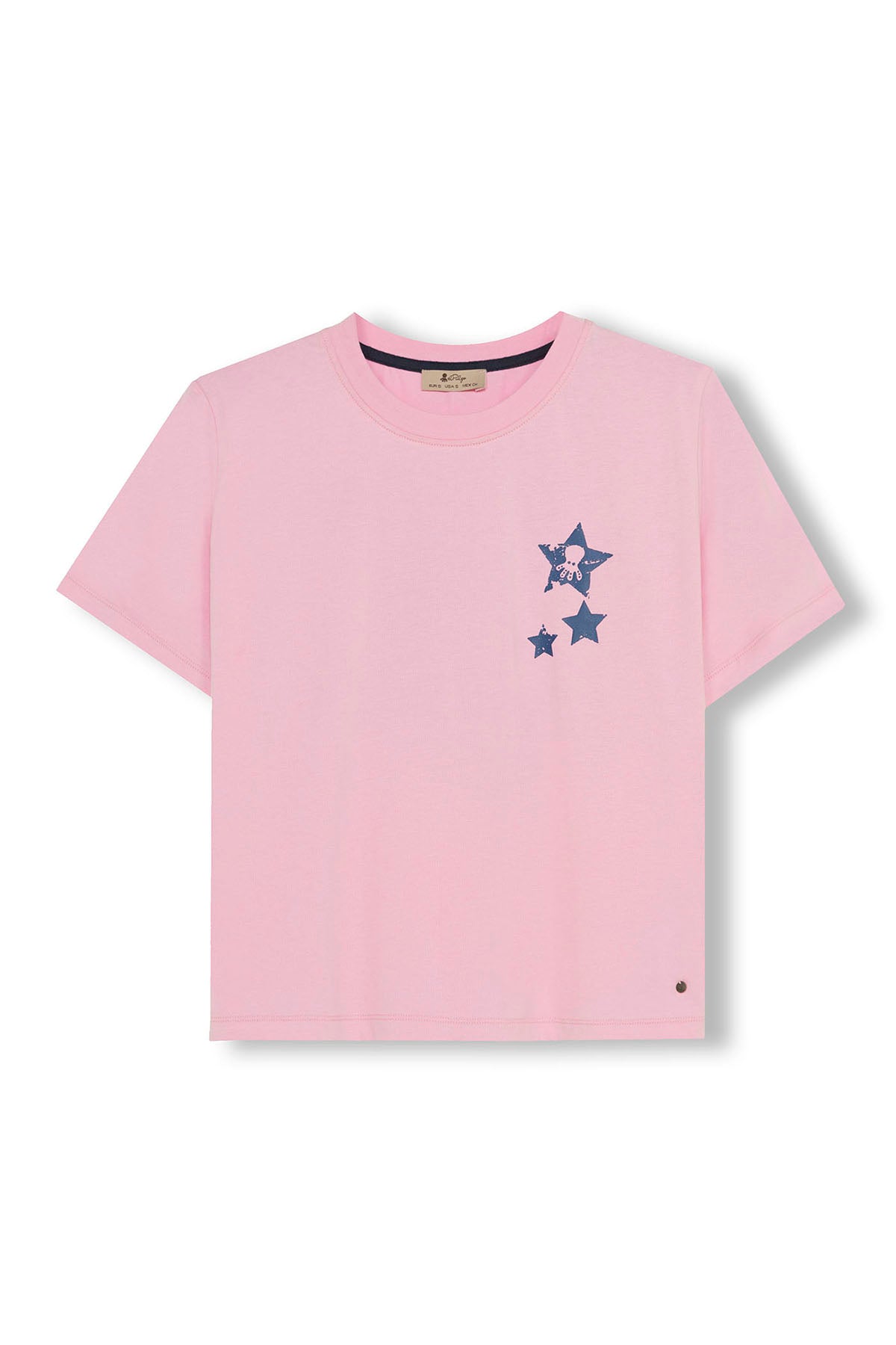 CAMISETA TEEN LAVADA LOSE THE FEAR ROSA CLARO