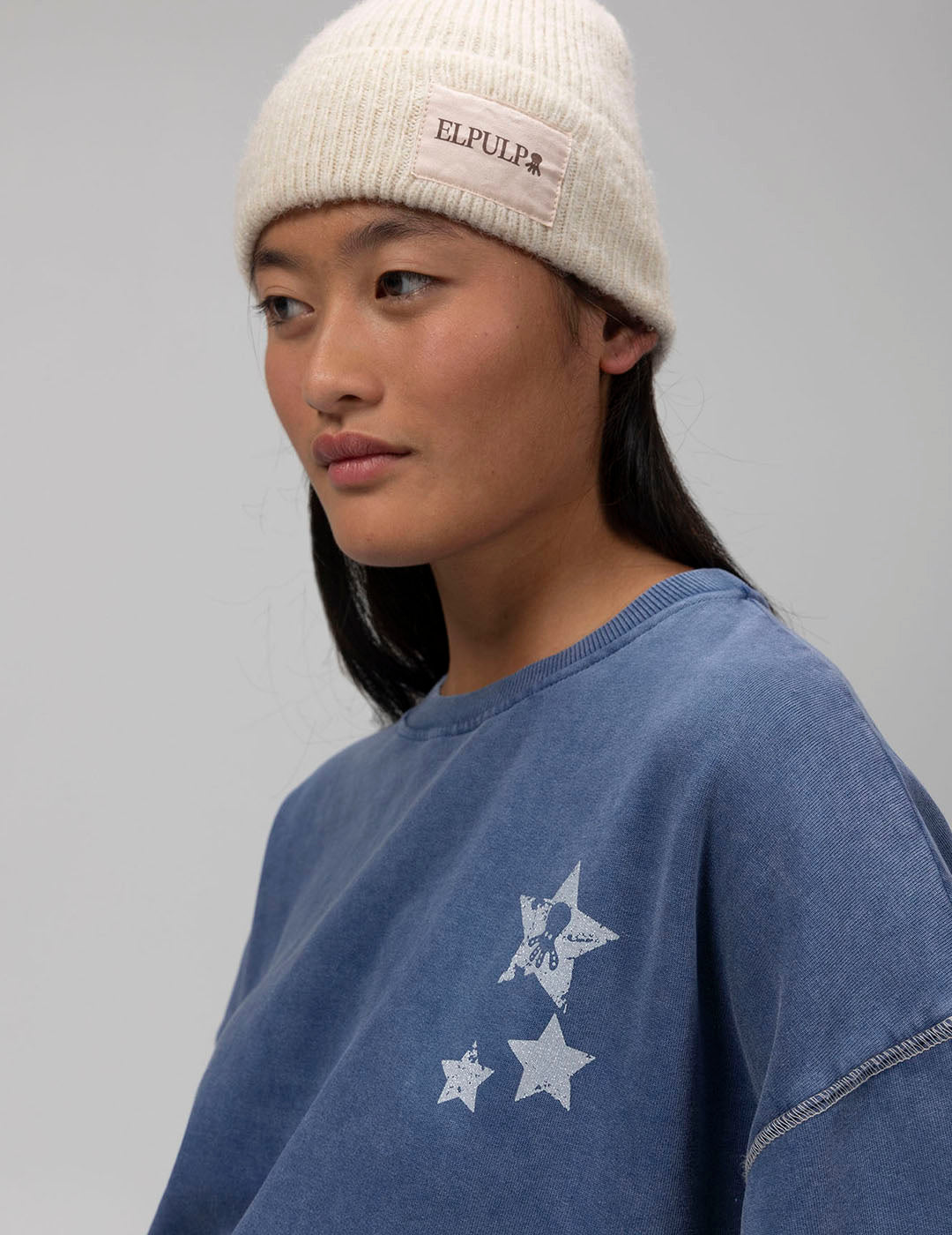 TEEN ROUTE 66 INDIGO DELAVE SWEATSHIRT