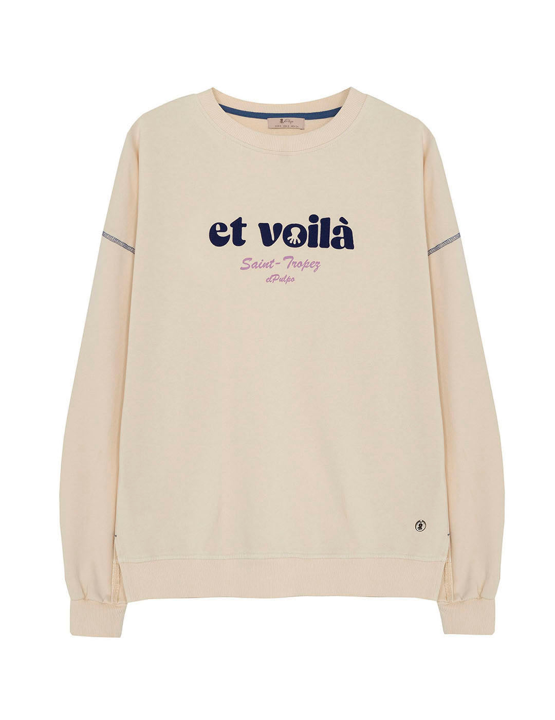 SUDADERA TEEN ET VOILÀ CREMA